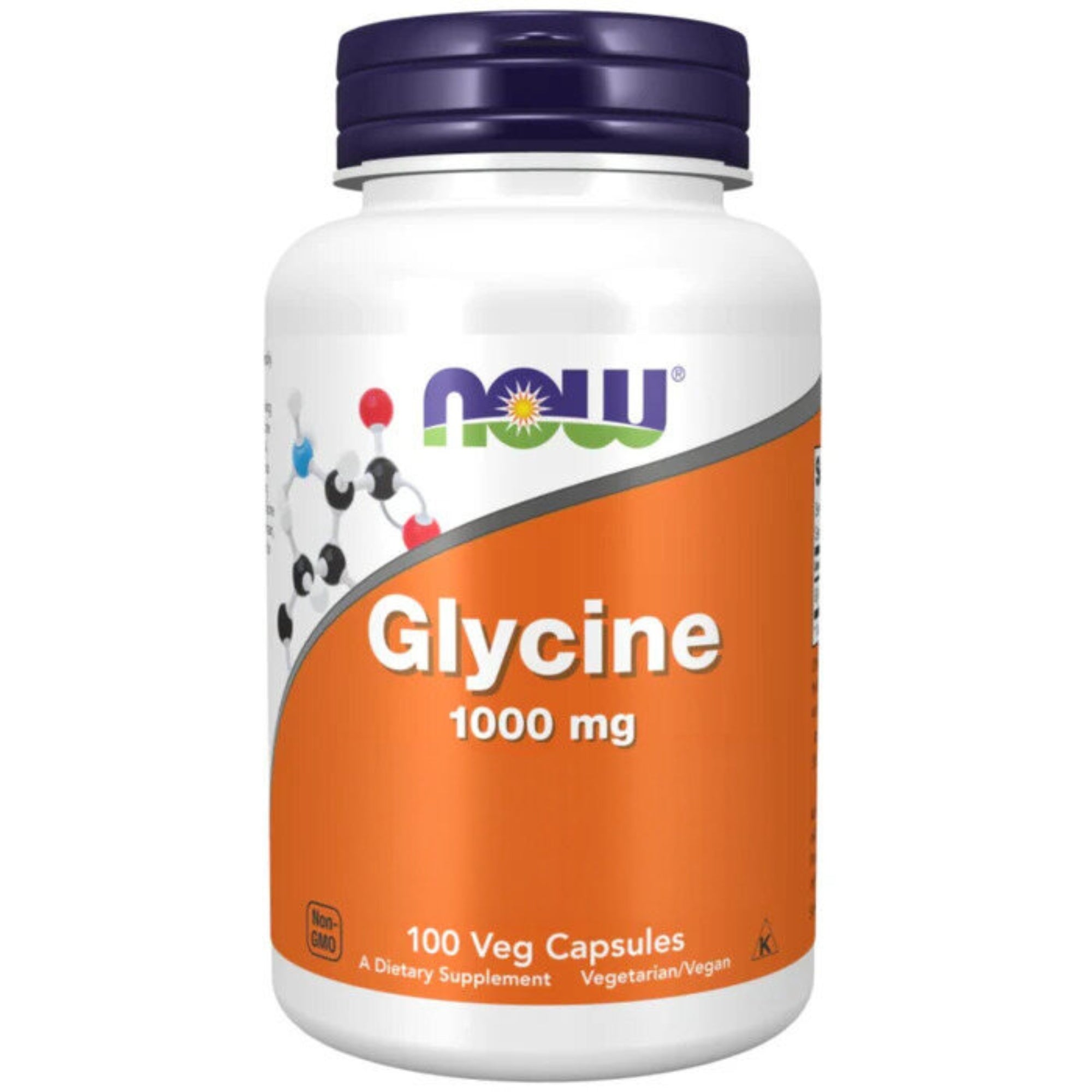 Glicina 1000 mg NOW