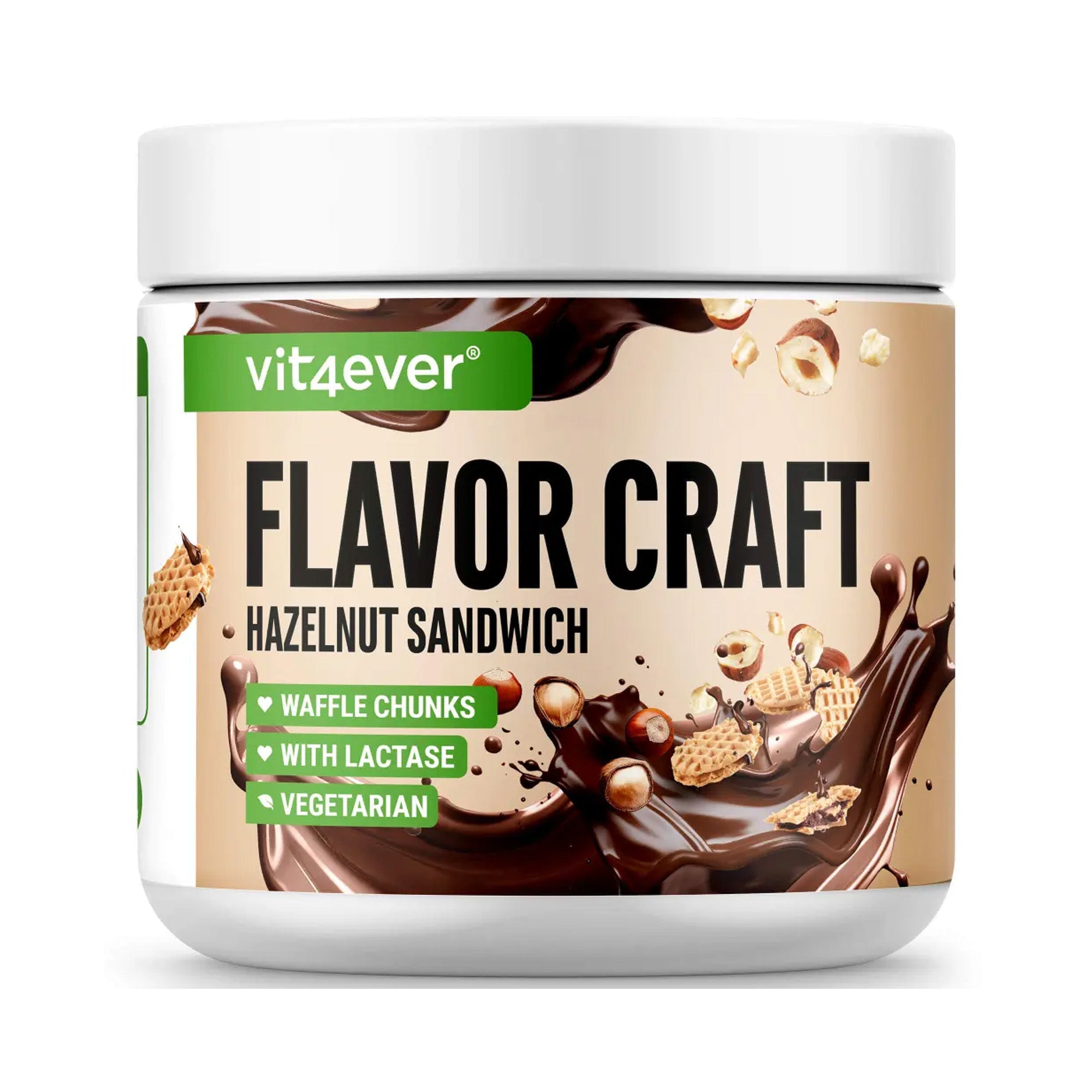 Vit4ever Flavor Craft Sandwich alla nocciola polvere aromatizzante 250g | acquista in Italia