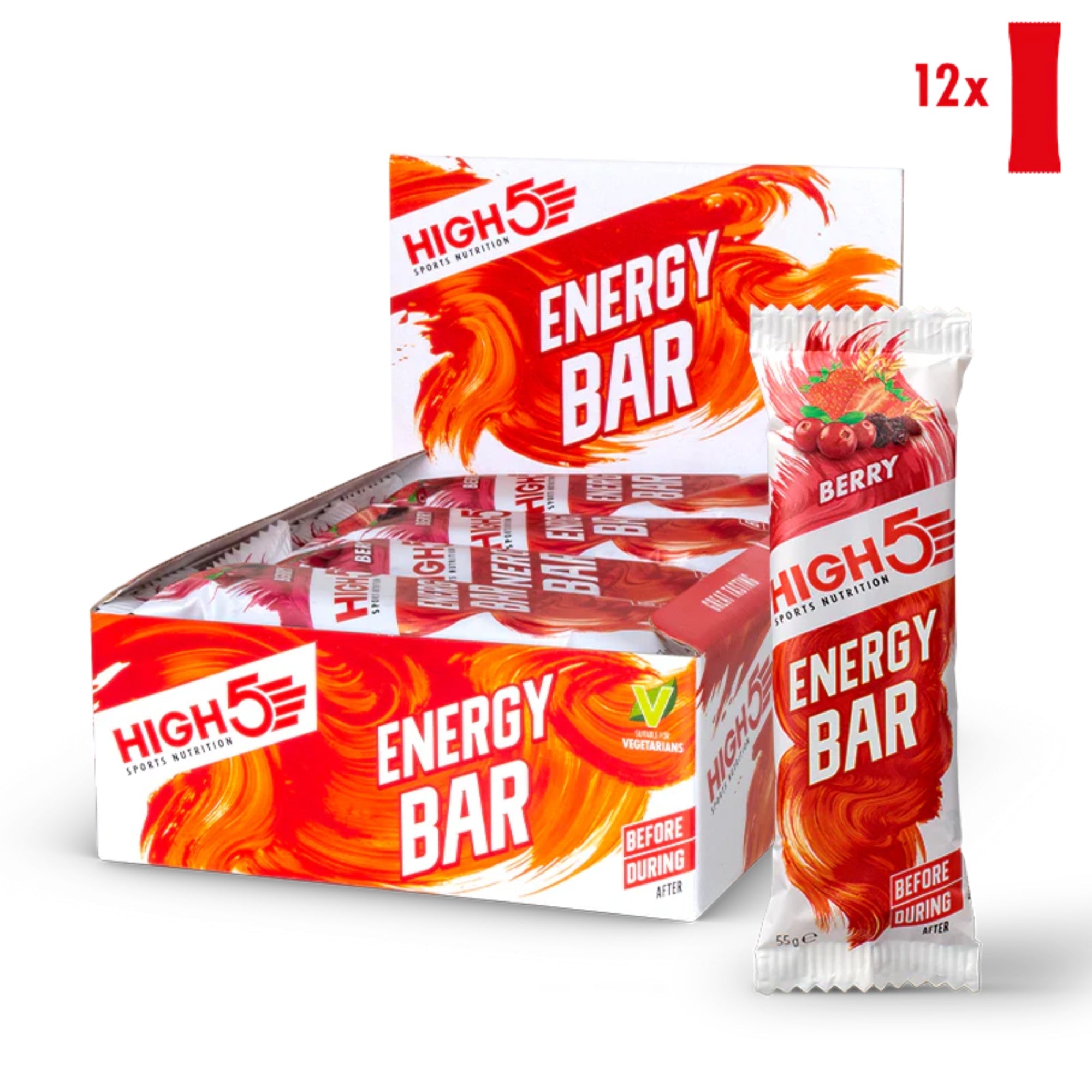 Berry high5 Energy Bar 55 gr
Barrette energetiche
