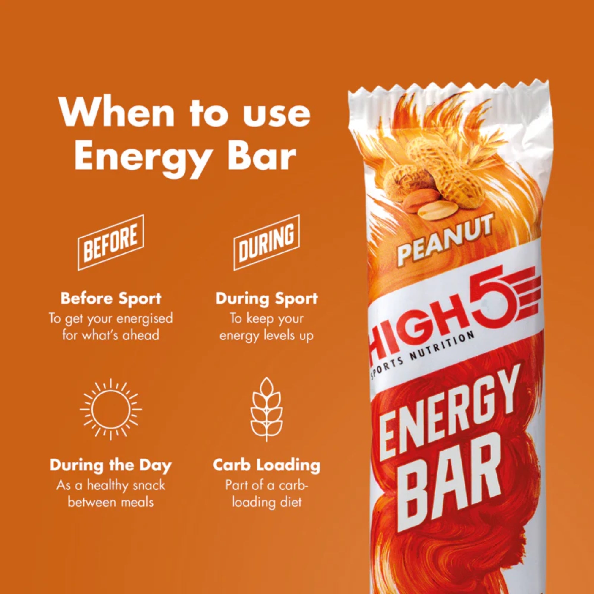 Energy Bar Barretta Energetica | 12 x 55g | HIGH5