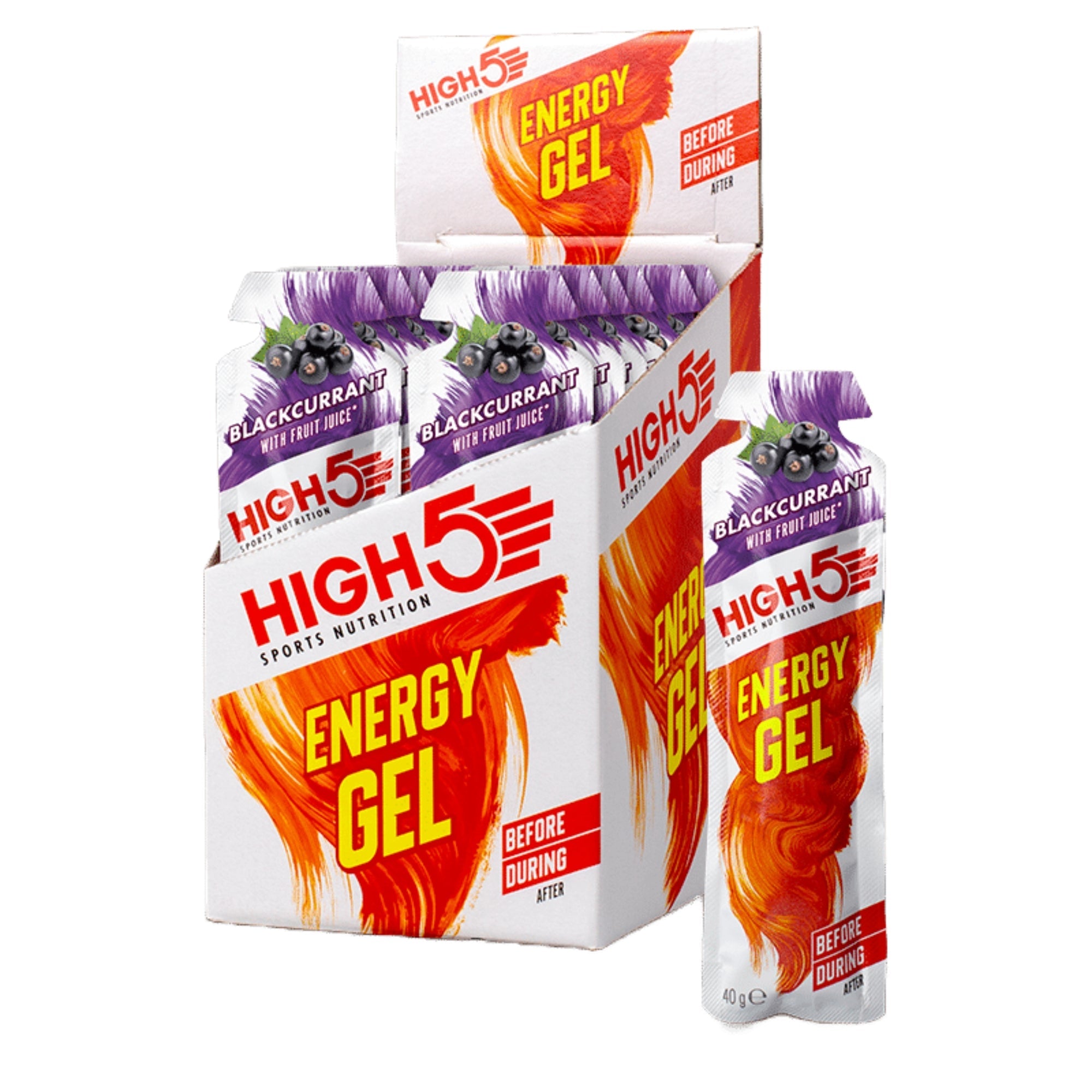 HIGH5 Energy Gel Ribes Nero bustina da 40g