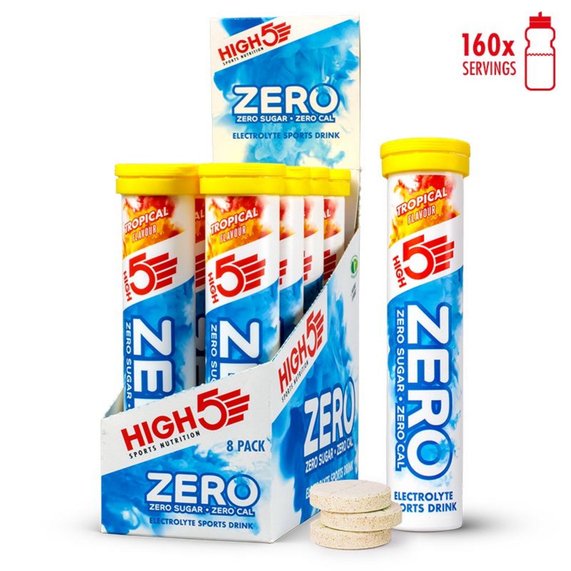 HIGH5 ZERO Tropical compresse effervescenti di elettroliti