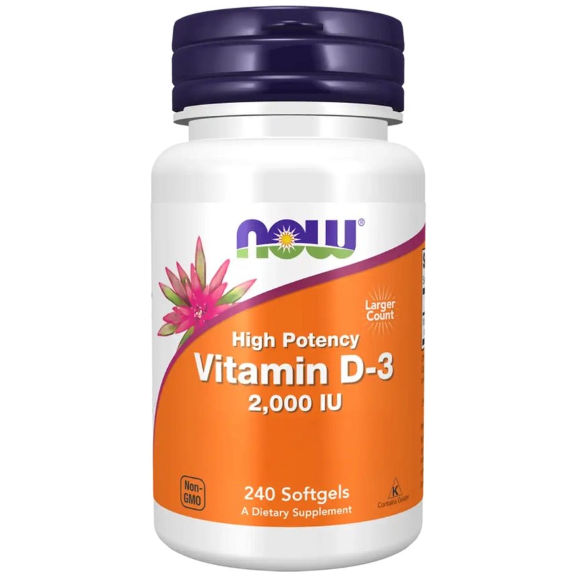 NOW Foods vitamina D3 2000 UI 240 softgel
