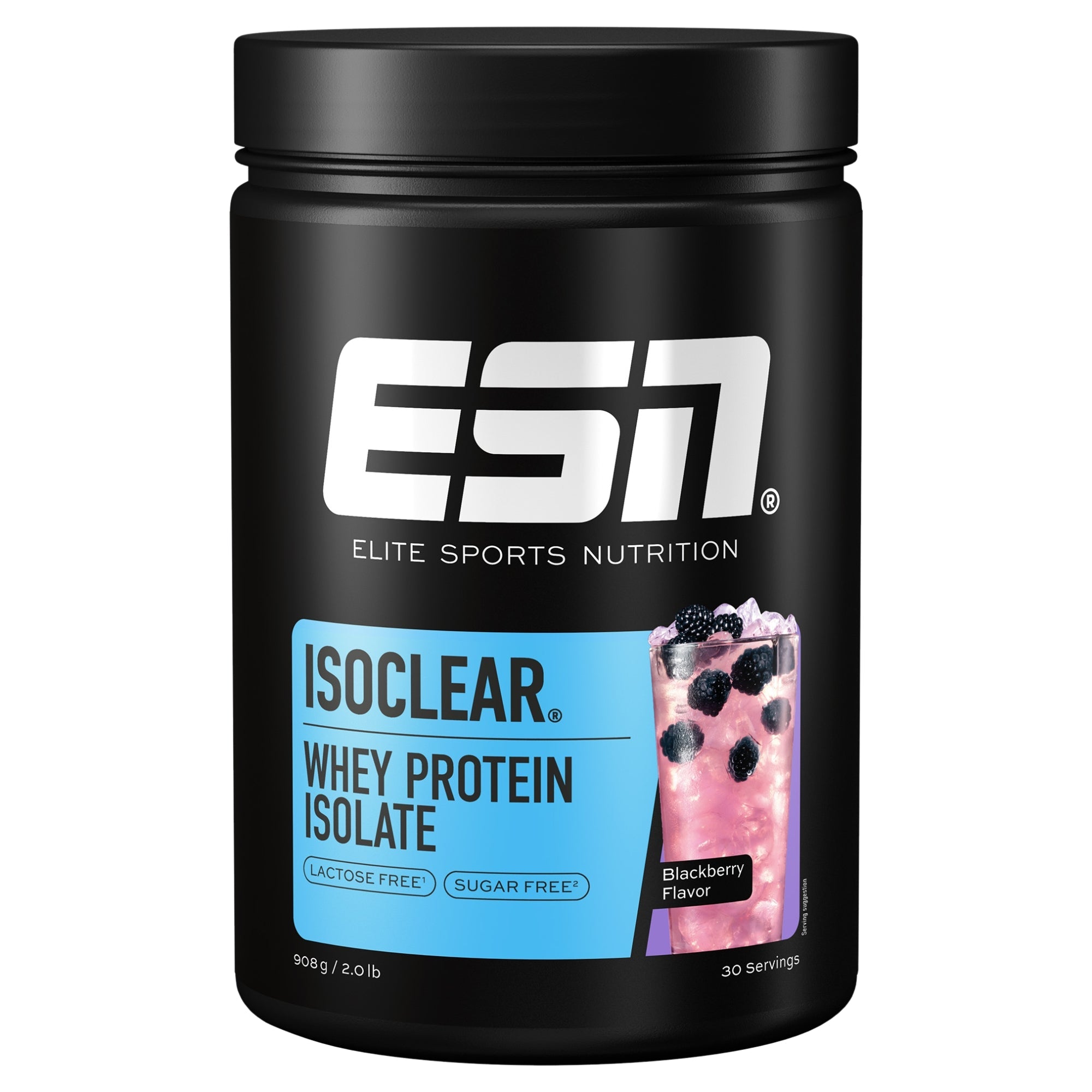ESN Isoclear Blackberry Isolato di Whey Limonata Proteica 908g - proteine in polvere isolato di whey senza zucchero | acquista in Italia
