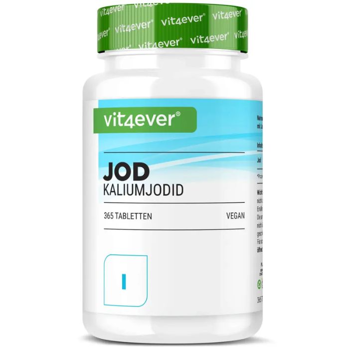 Iodio 400 mcg 365 compresse di Vit4ever