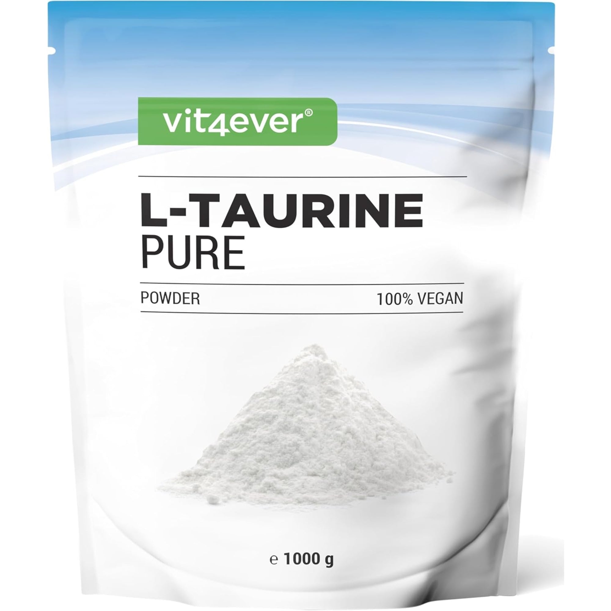 Taurina in Polvere 2500mg | 1000 grammi | Vit4ever