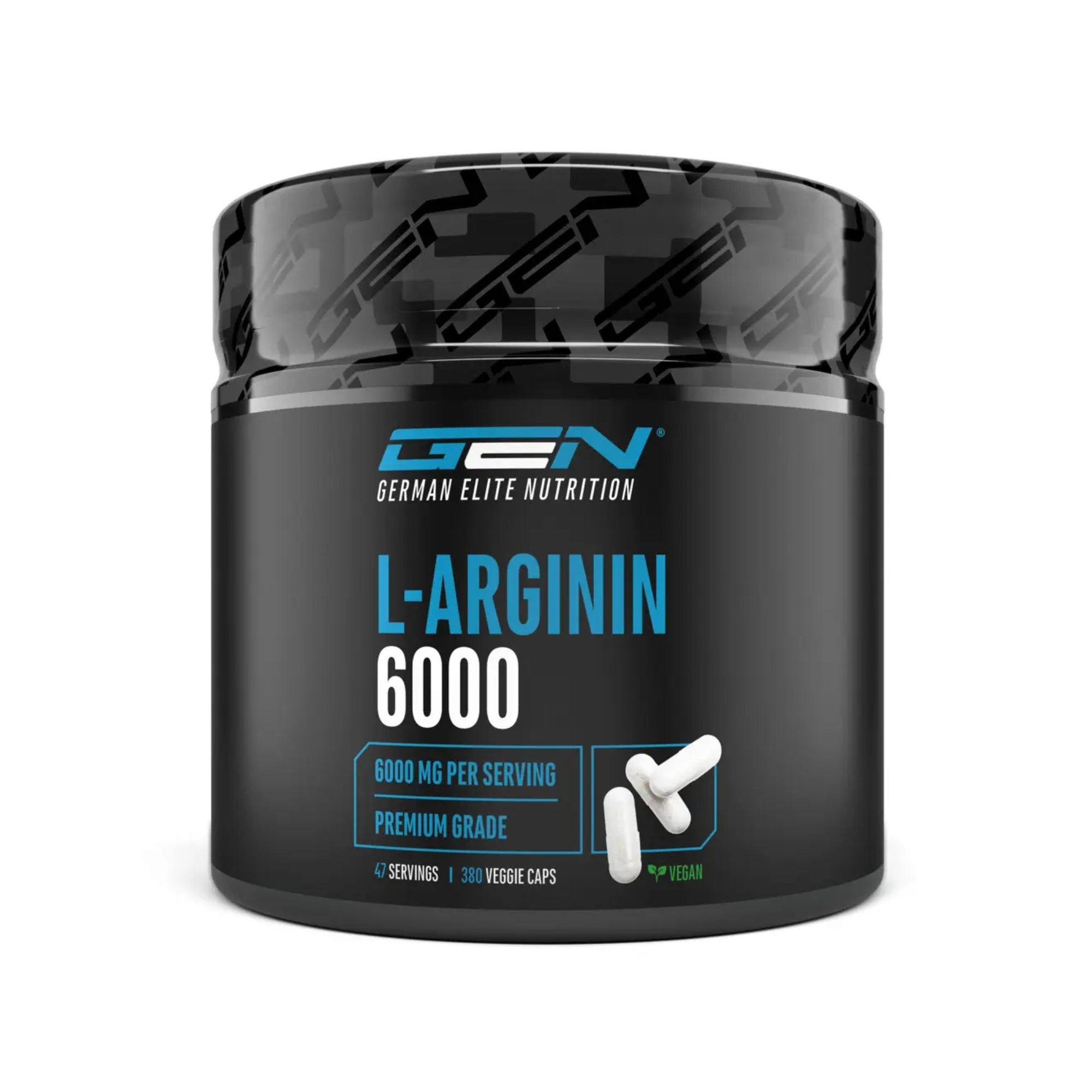 L-Arginin 6000 | 380 capsule | German Elite Nutrition