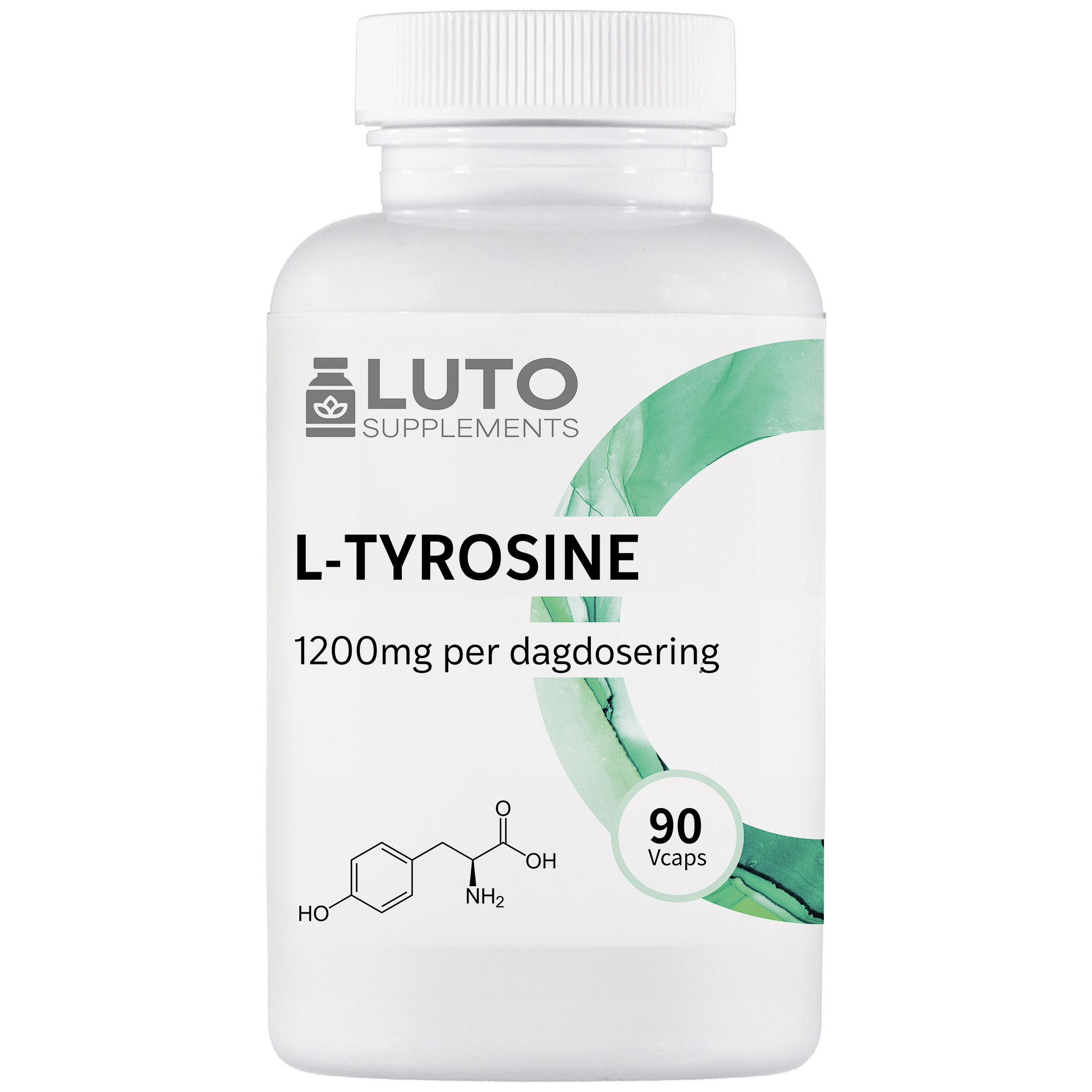 LUTO Supplements L-Tirosina 1200mg 90 capsule con biotina e vitamina B | acquista in Italia