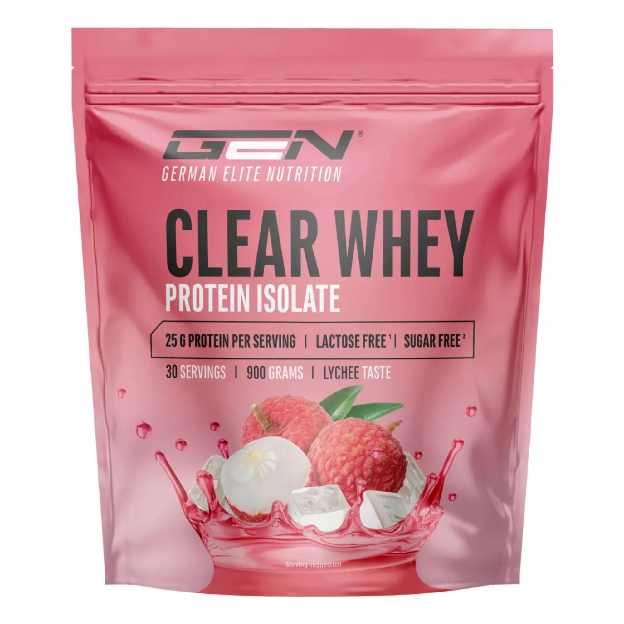 Clear Whey Protein Isolate Litchi | 900 g | German Elite Nutrition