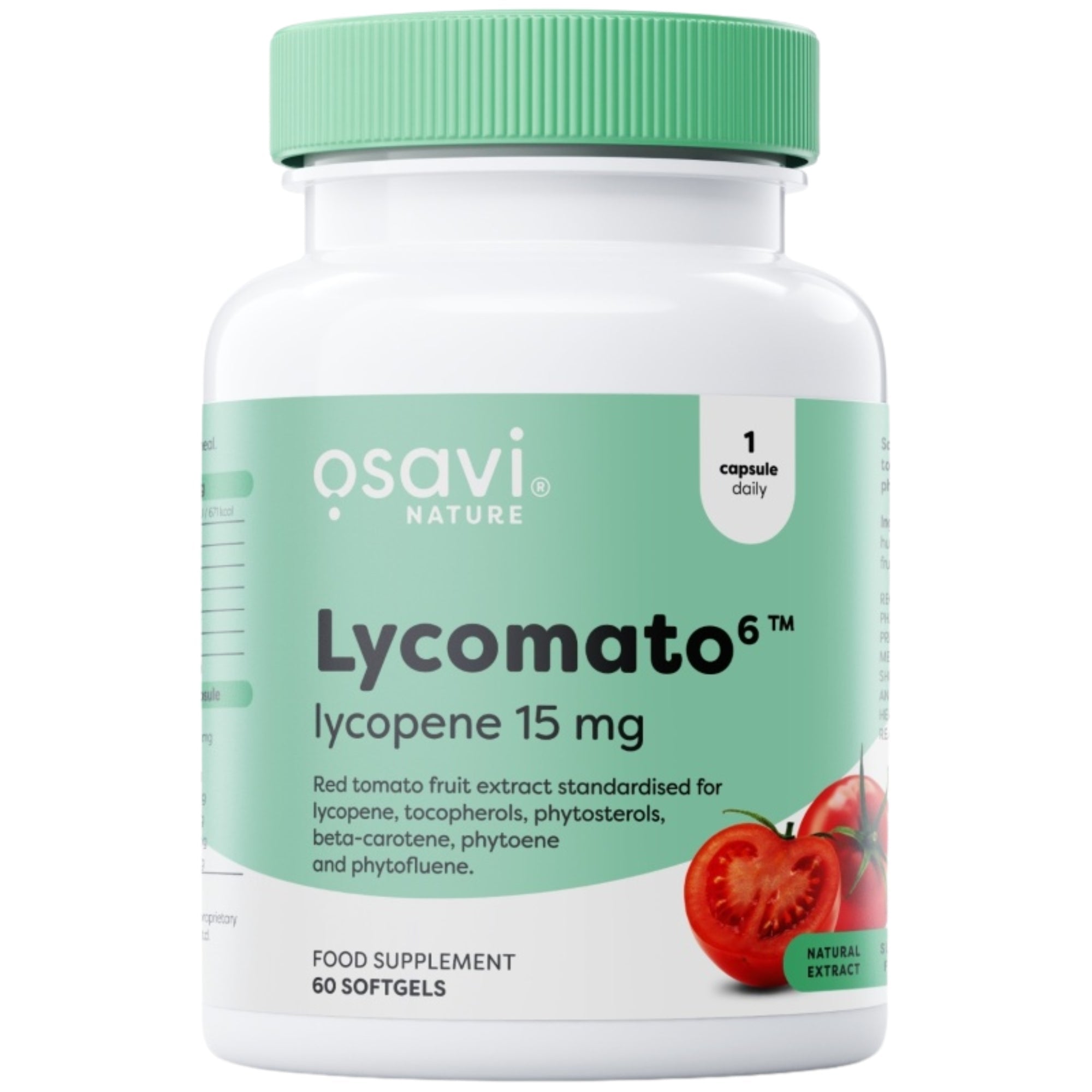 Osavi Lycomato6 Licopene 15mg - 60 softgel con estratto rosso di pomodoro | acquista in Italia