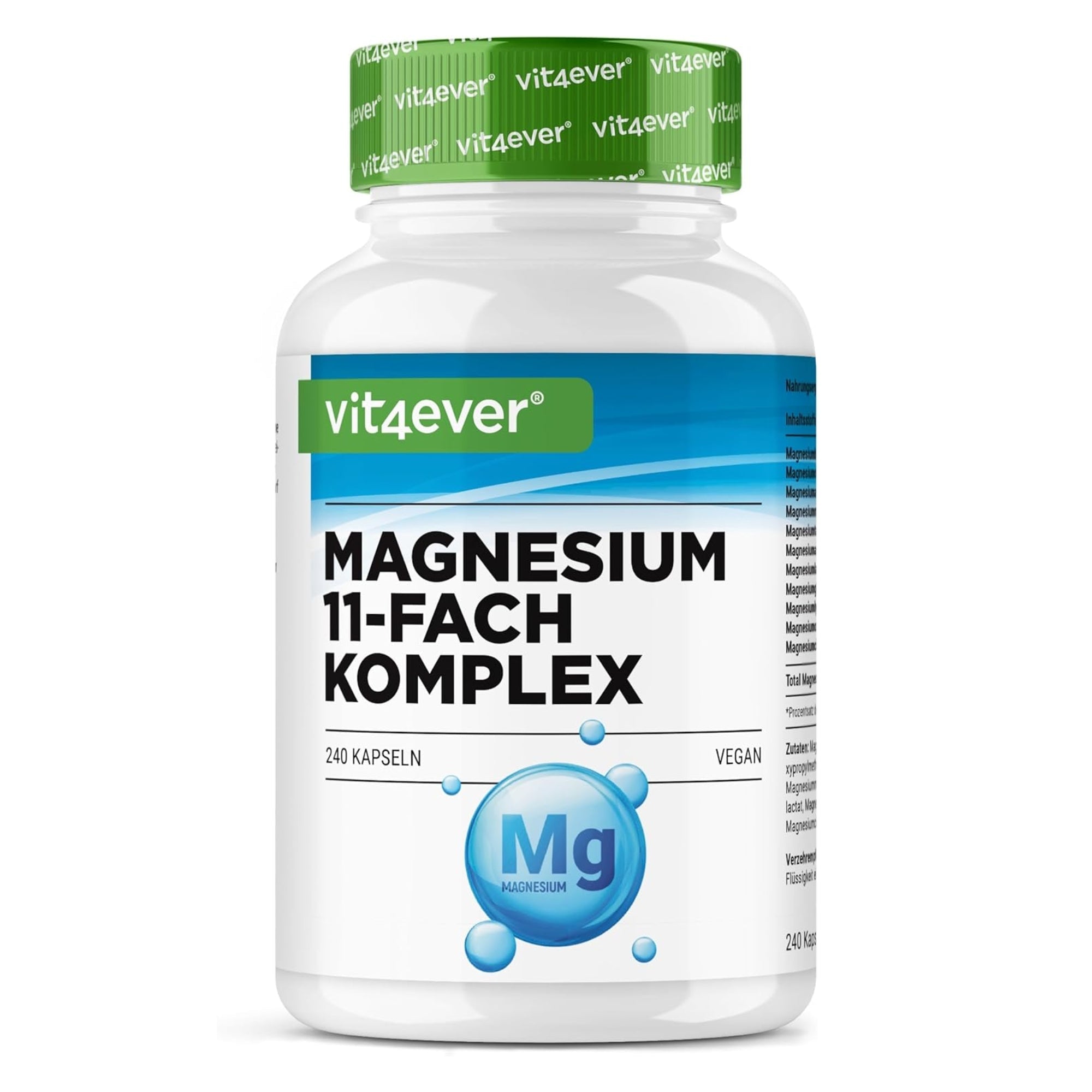 Magnesio Complesso 11 Forme di Vit4ever - 240 capsule
