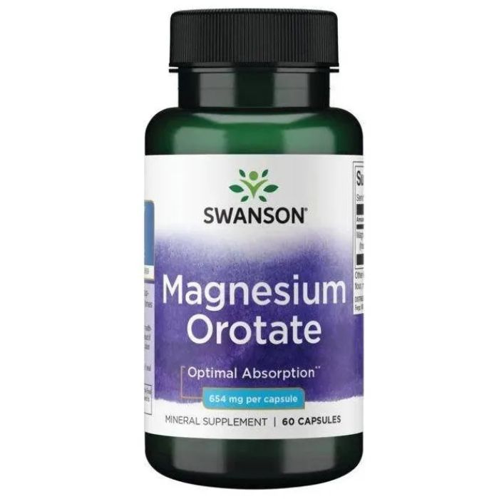 Swanson Magnesio Orotato 60 capsule - integratore alimentare