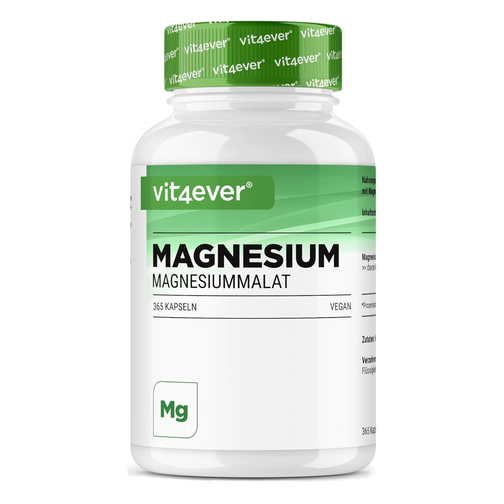 Vit4ever Malato di Magnesio 365 capsule