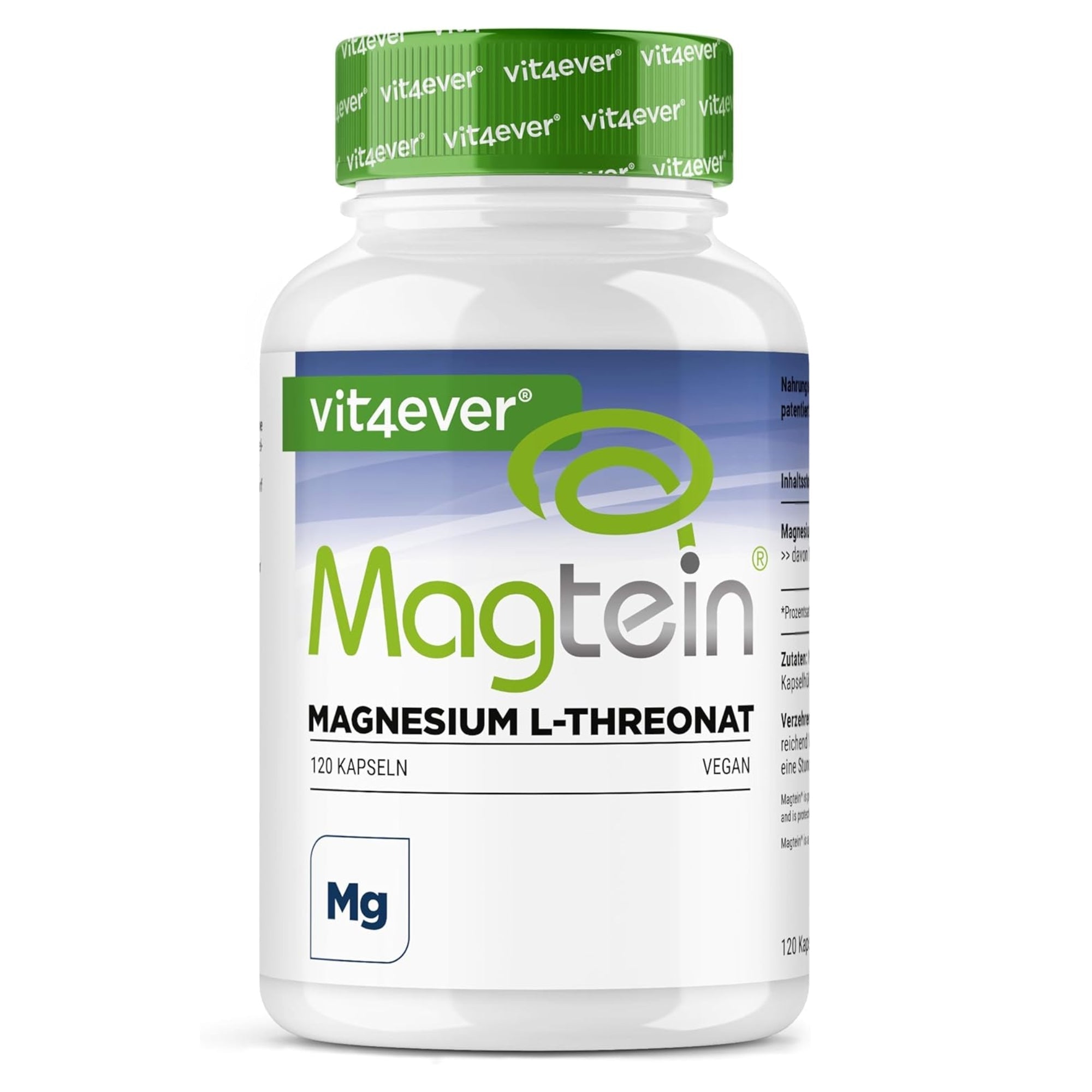 Magtein® Magnesio L-Treonato di Vit4ever - 120 capsule