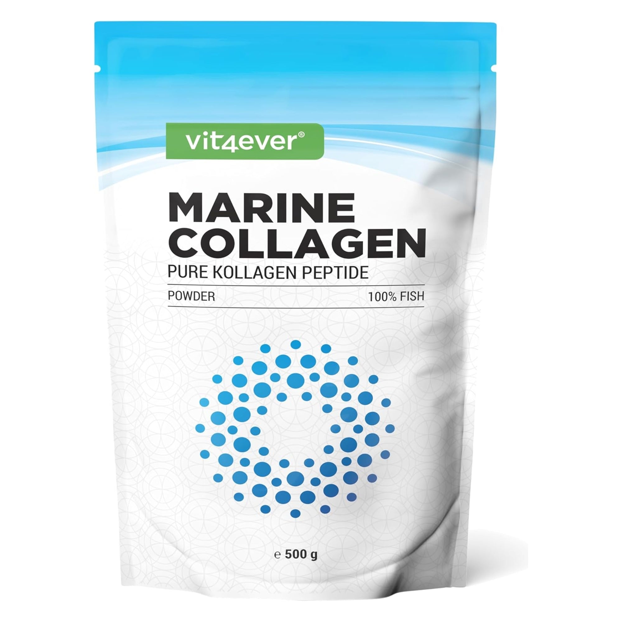 Collagene Marino (Idrolizzato di Collagene di Pesce) | 31 porzioni | Vit4ever