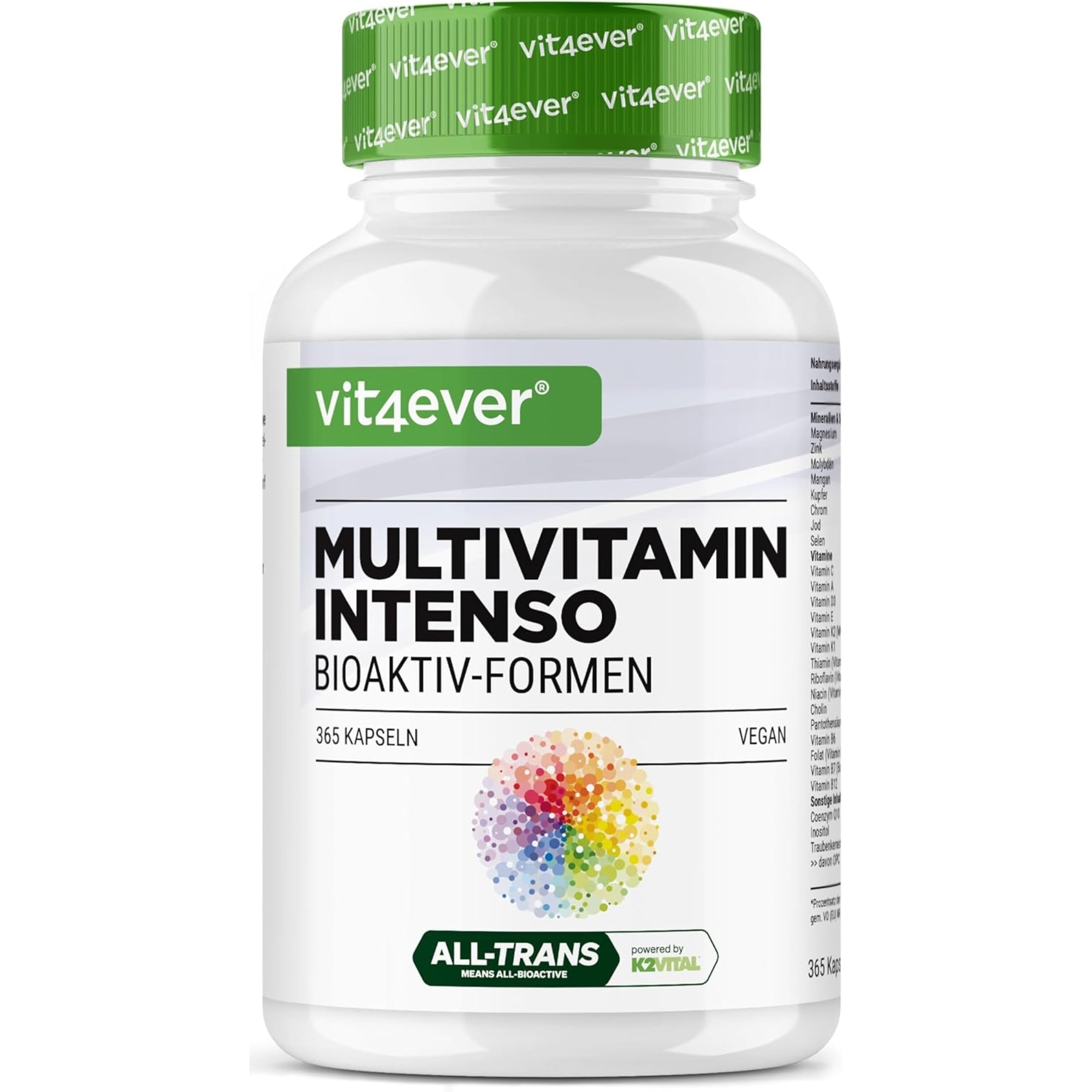 Multivitaminico Intenso 365 capsule Vit4ever