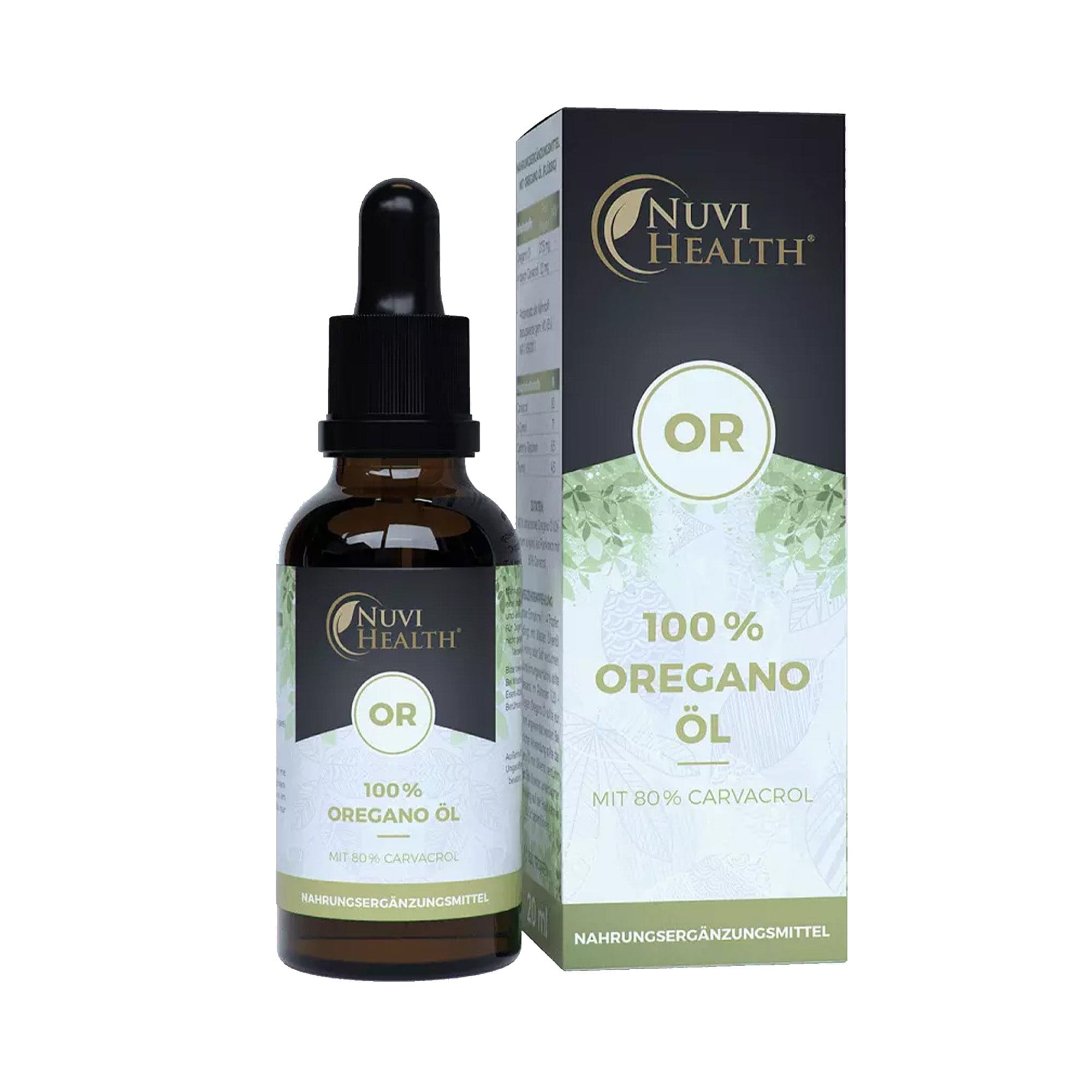 Gocce di olio di origano | 20 ml | 80% carvacrolo | Nuvi Health