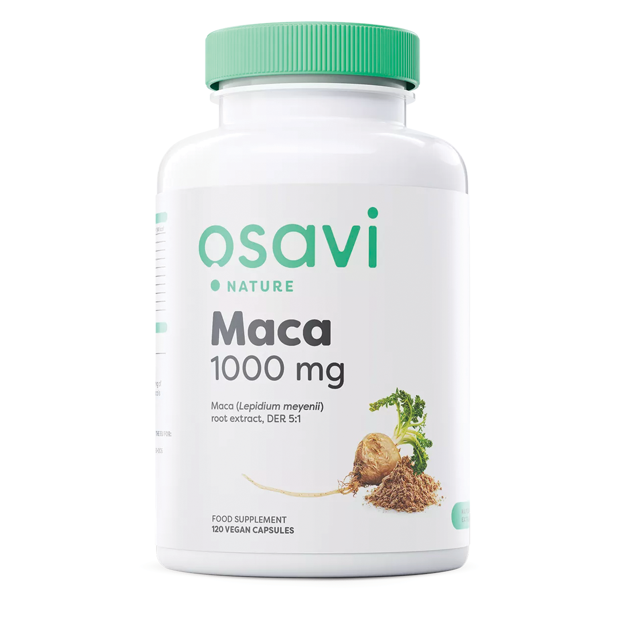 Osavi Maca 1000mg estratto 5:1 (Lepidium meyenii) - 120 capsule vegane integratore a base di erbe | acquista in Italia