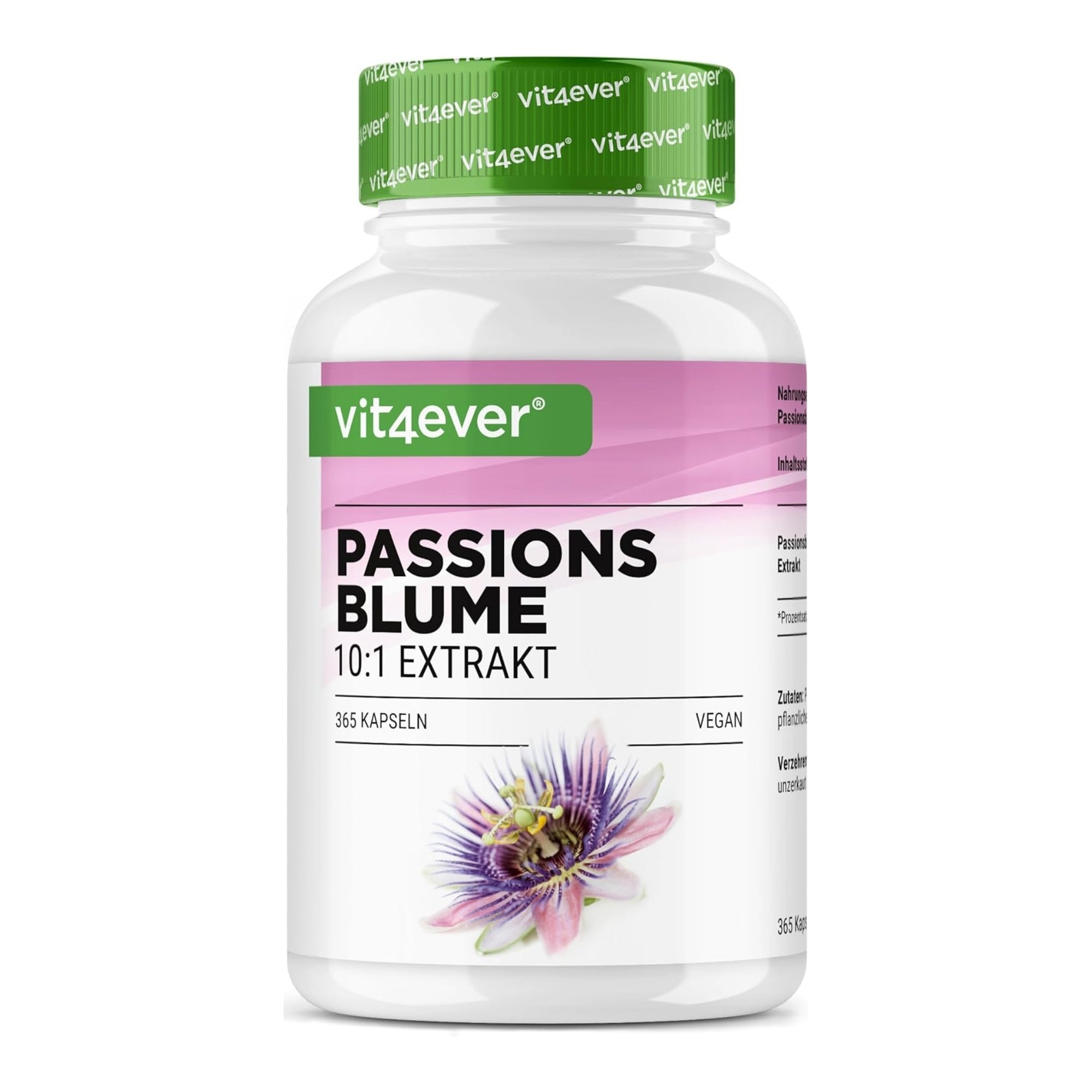 Estratto di Passiflora 10:1 | 240 Capsule | Vit4ever