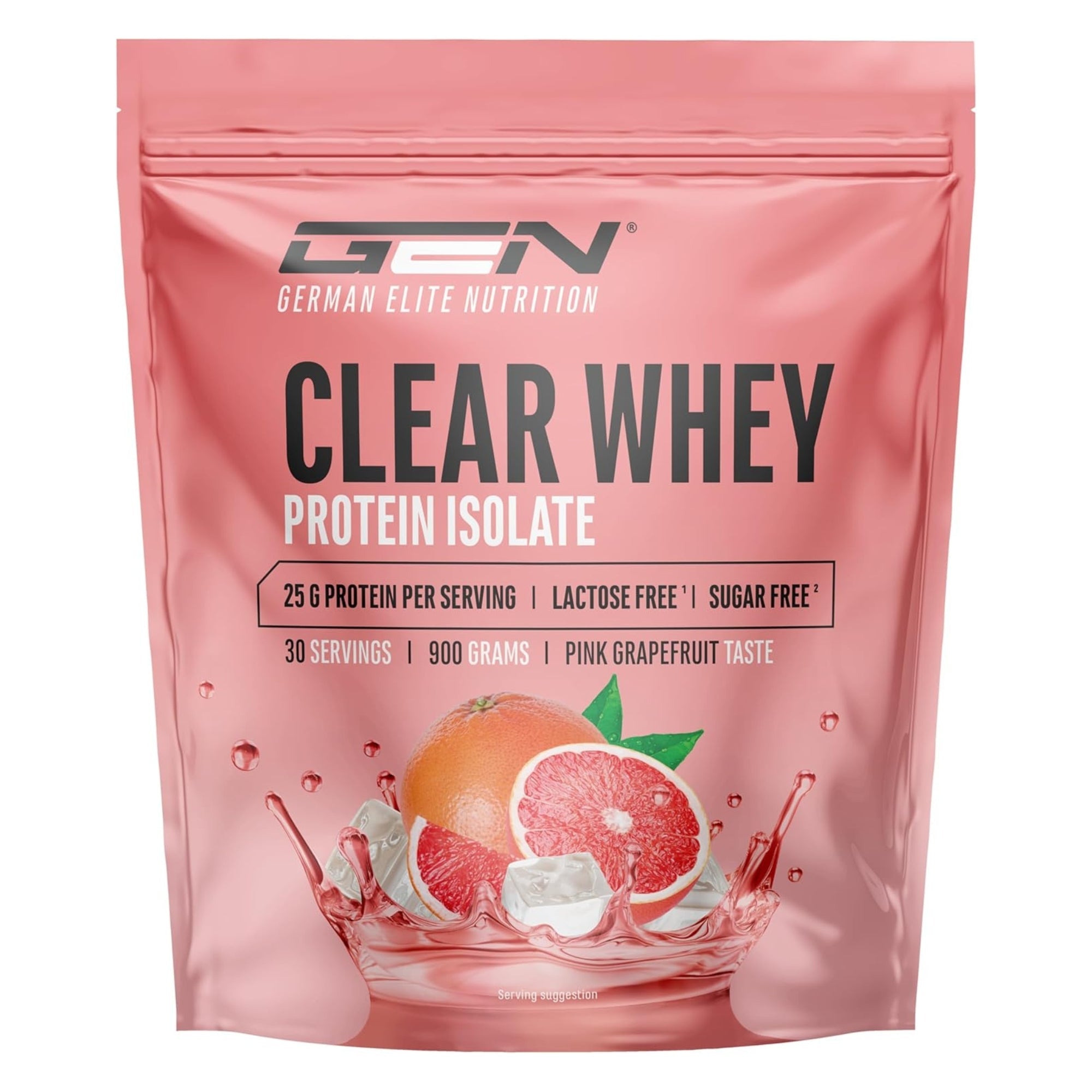 Clear Whey Protein Isolate Pompelmo Rosa | 900 g | German Elite Nutrition