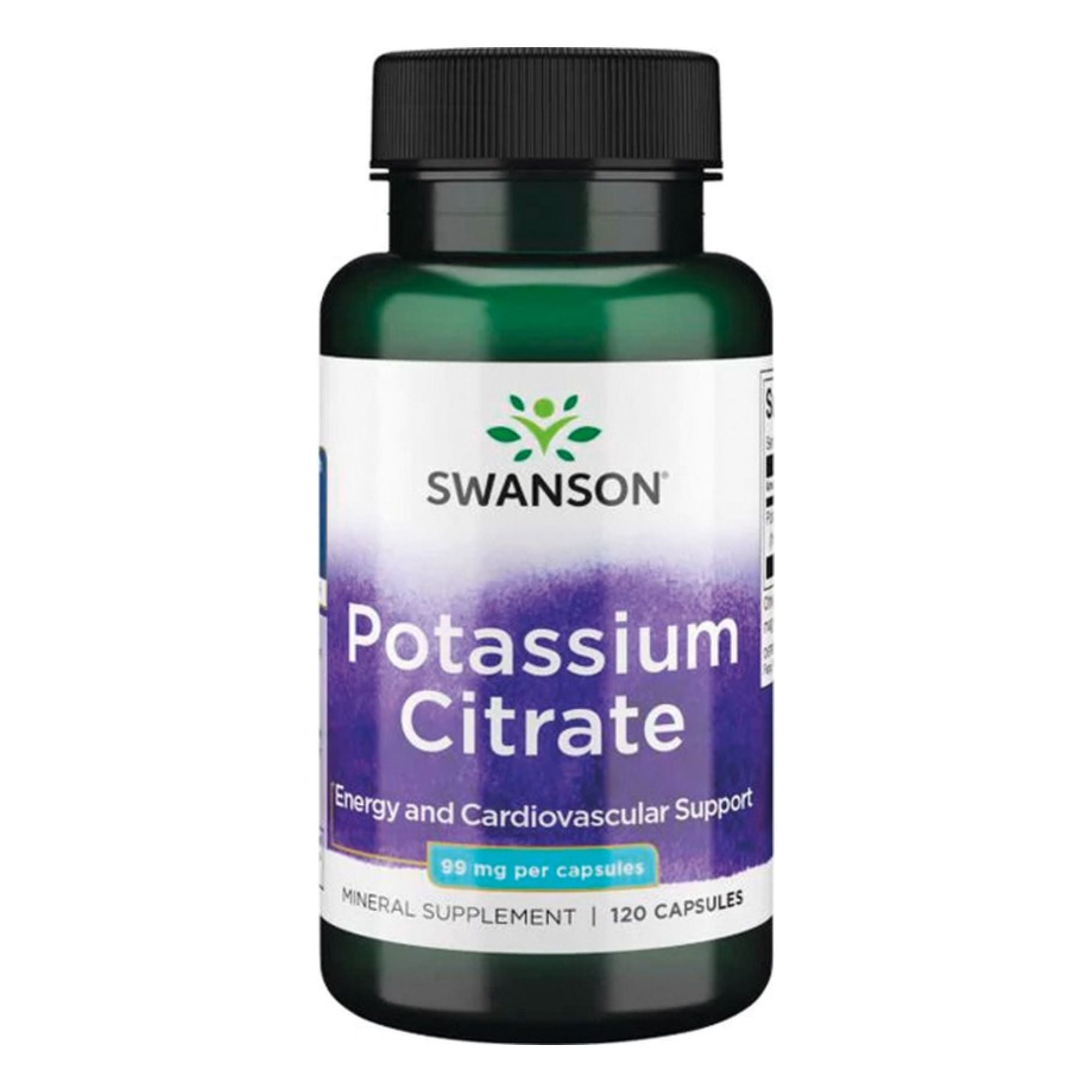 Swanson Citrato di Potassio (Potassium Citrate) 120 capsule - integratore alimentare | acquista in Italia