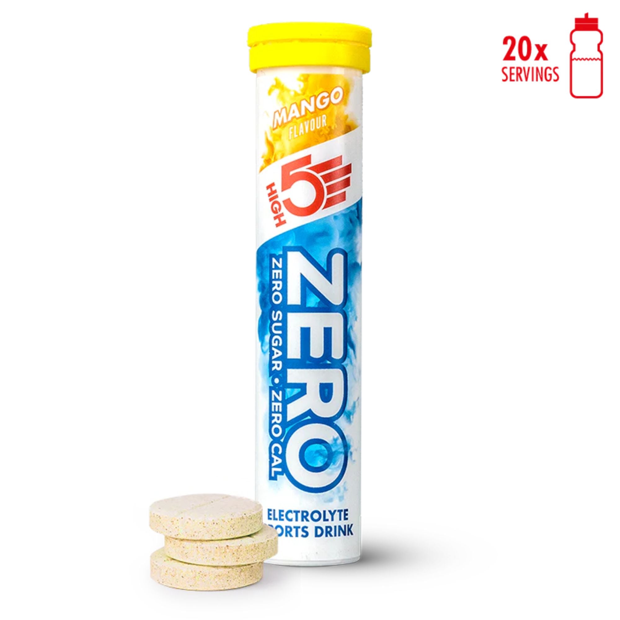 HIGH5 ZERO Mango | compresse effervescenti di elettroliti