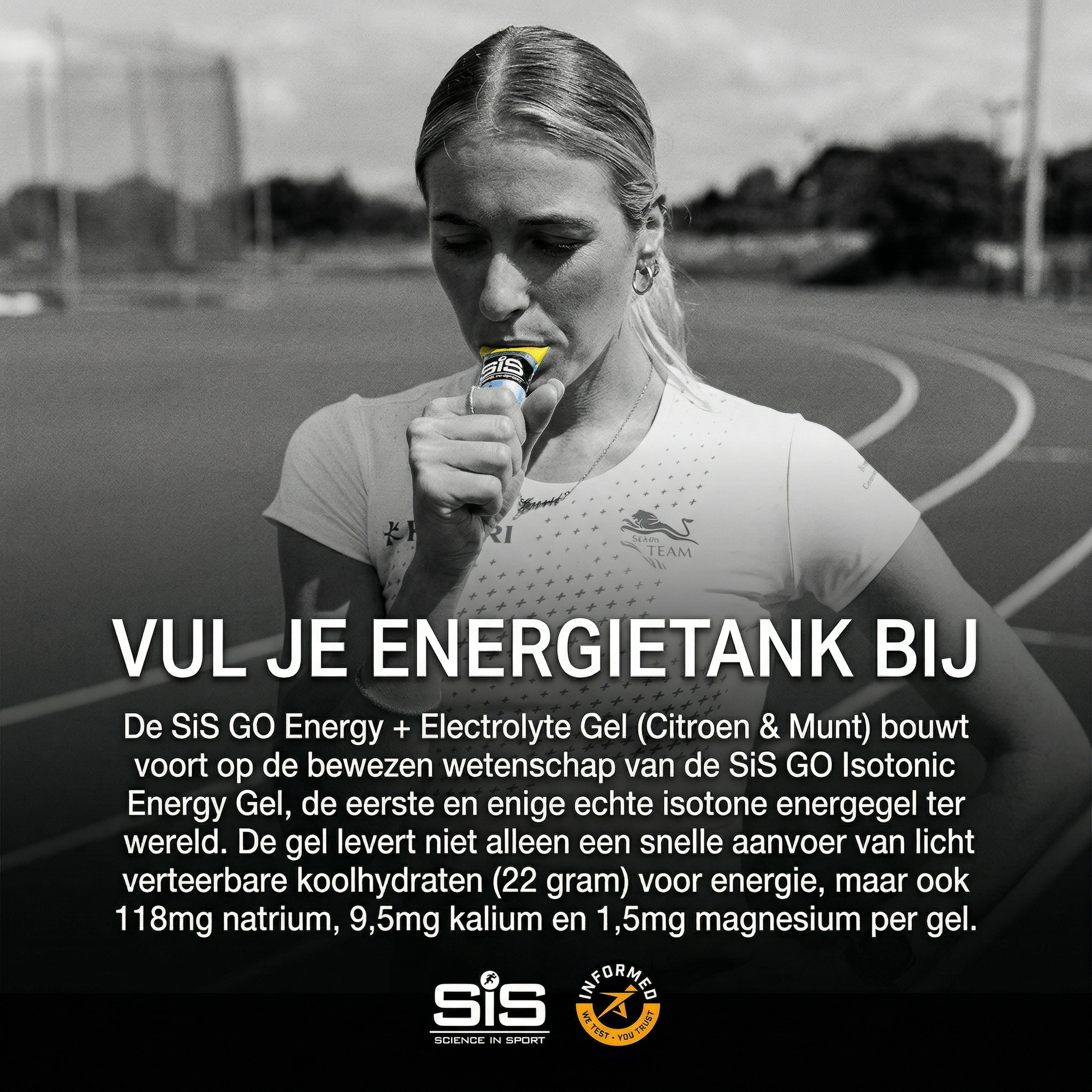 SiS Go Isotonic Energygel + Electrolyte | Lampone