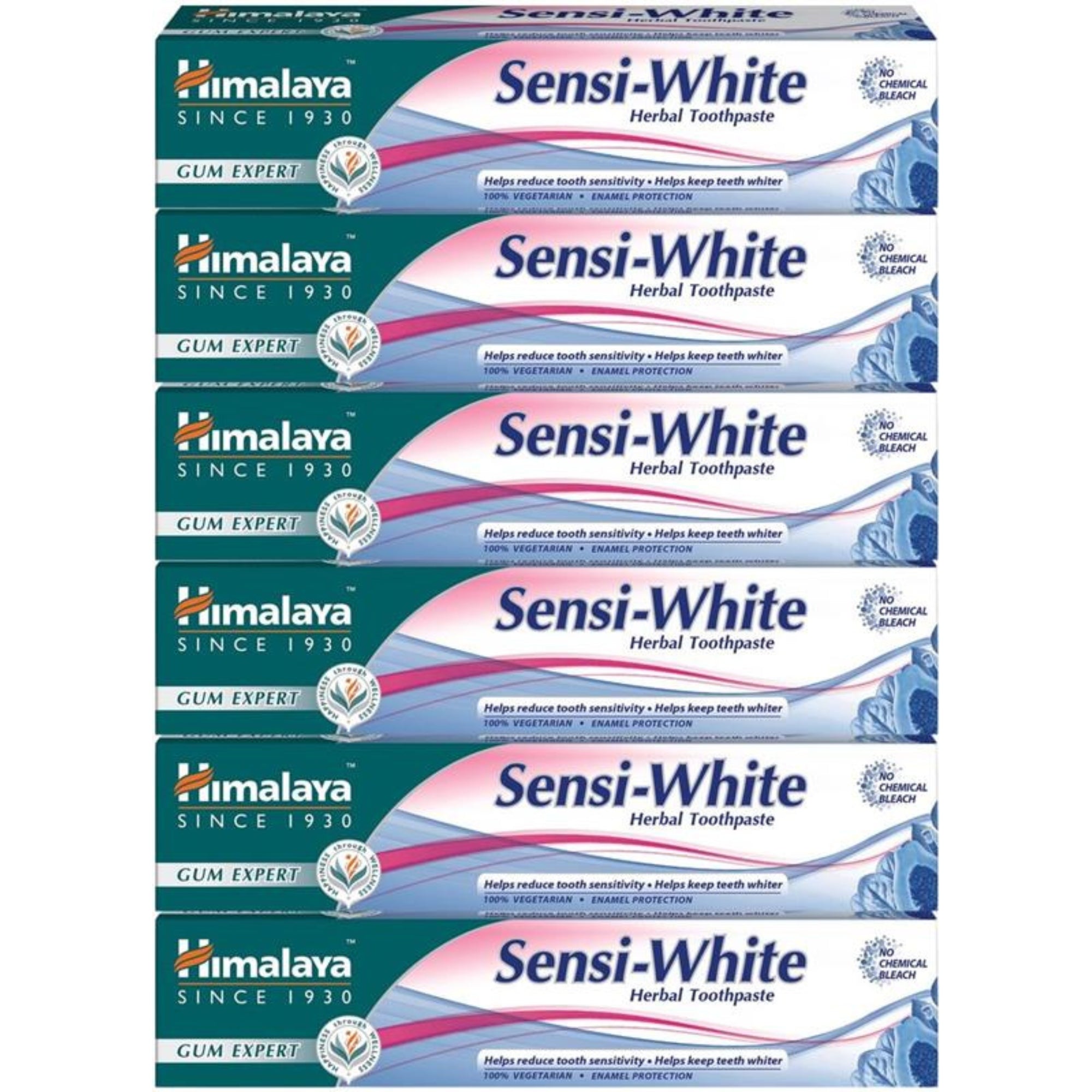 Dentifricio alle Erbe Sensi-White (Sensi-White Herbal Toothpaste) | 75 ml | Himalaya