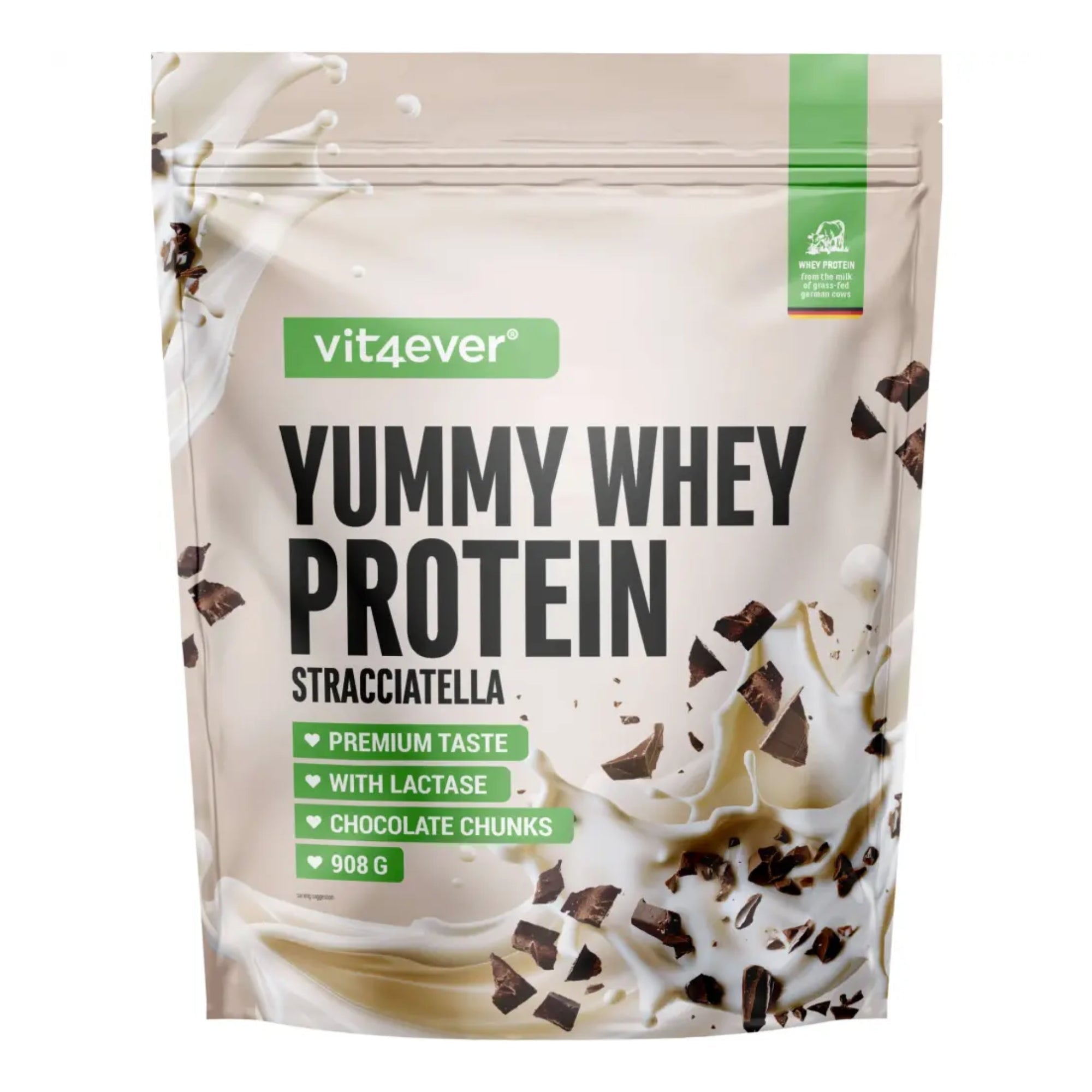 Vit4ever Yummy Whey Protein Stracciatella frullato proteico 908 grammi