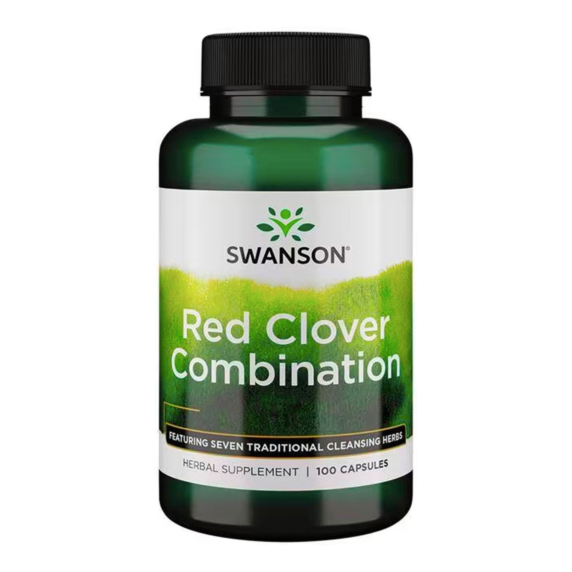 Swanson Complesso di Erbe | Trifoglio Rosso & Altro | 100 Capsule Naturali
