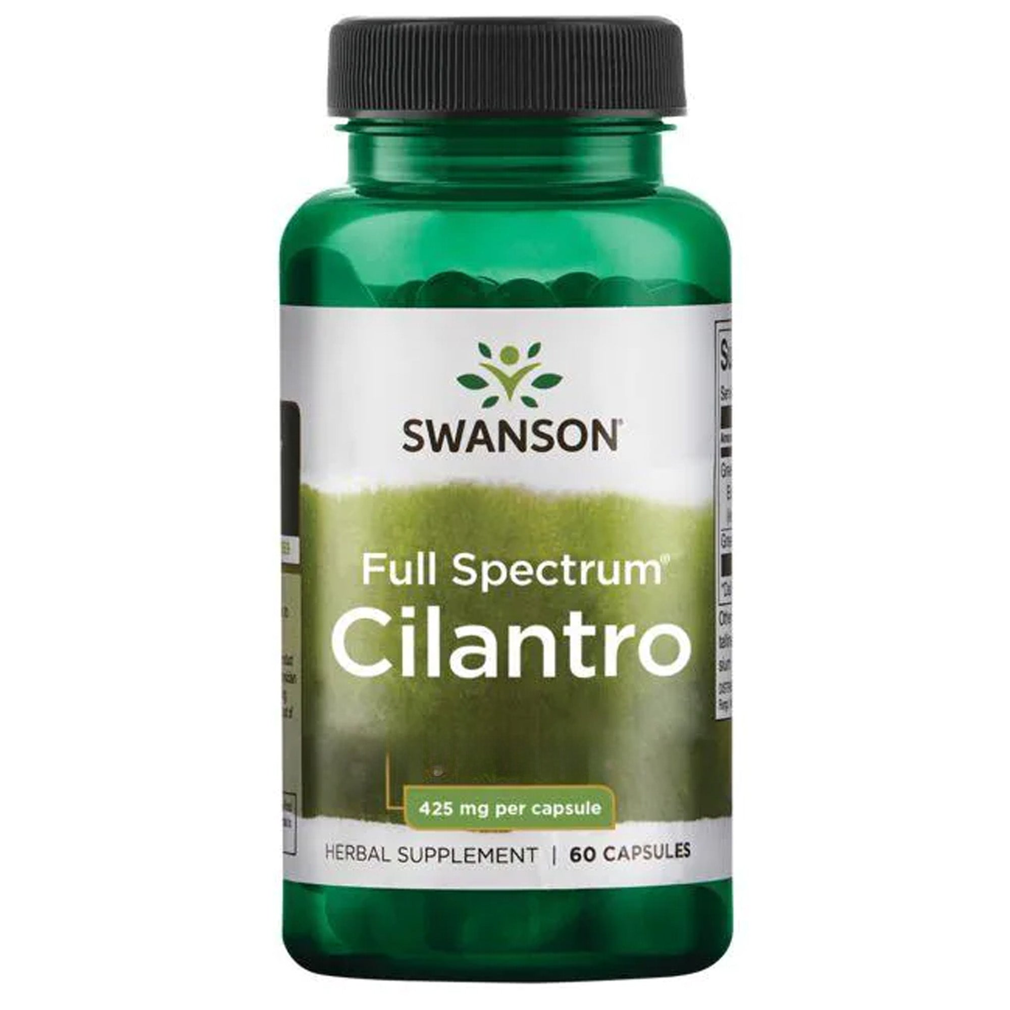 Swanson Foglia di Coriandolo (Cilantro / Coriandrum sativum) 425mg 60 capsule - integratore alimentare | acquista in Italia