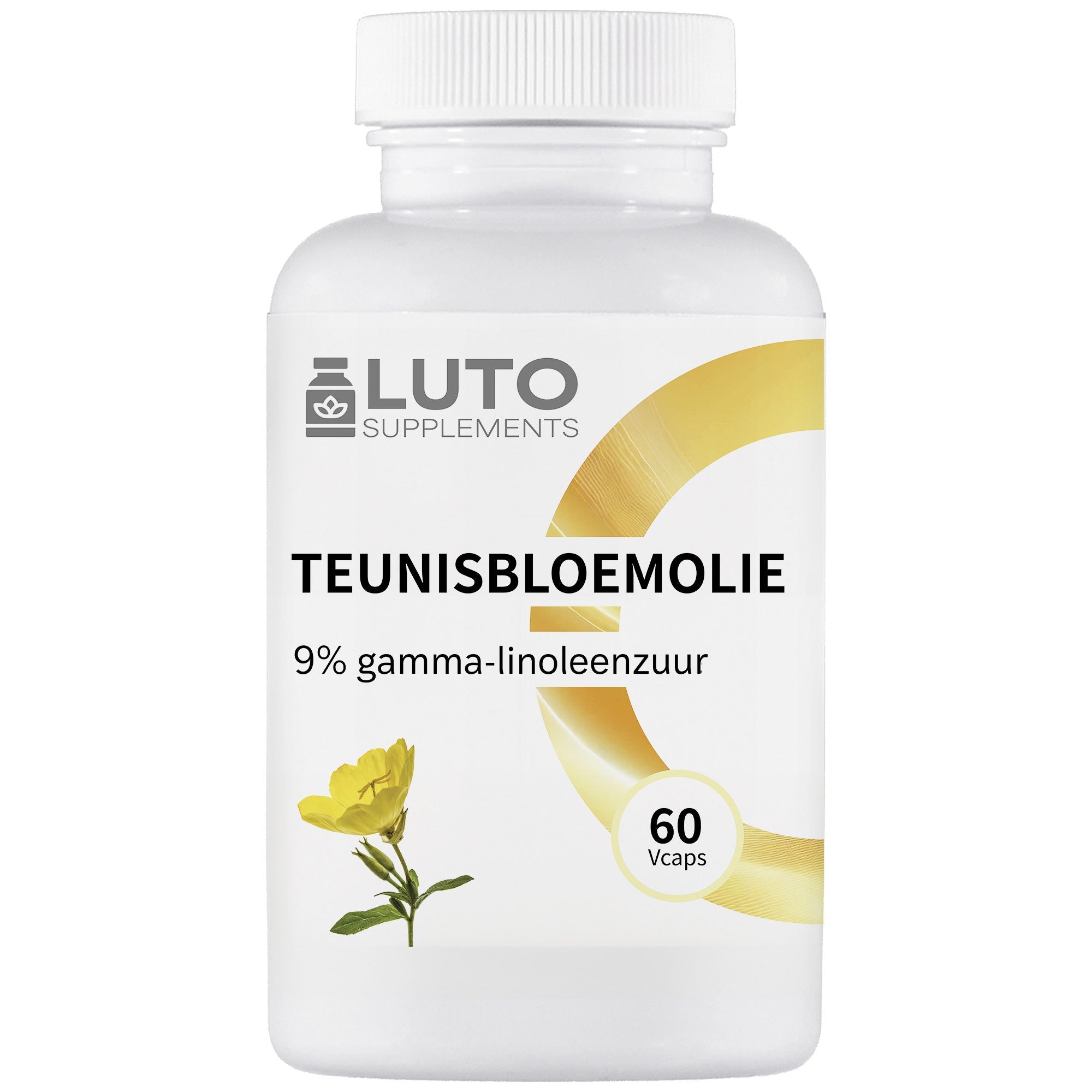 LUTO Supplements Olio di Enotera 1000mg 60 softgel con 9% di acido gamma-linolenico | acquista in Italia
