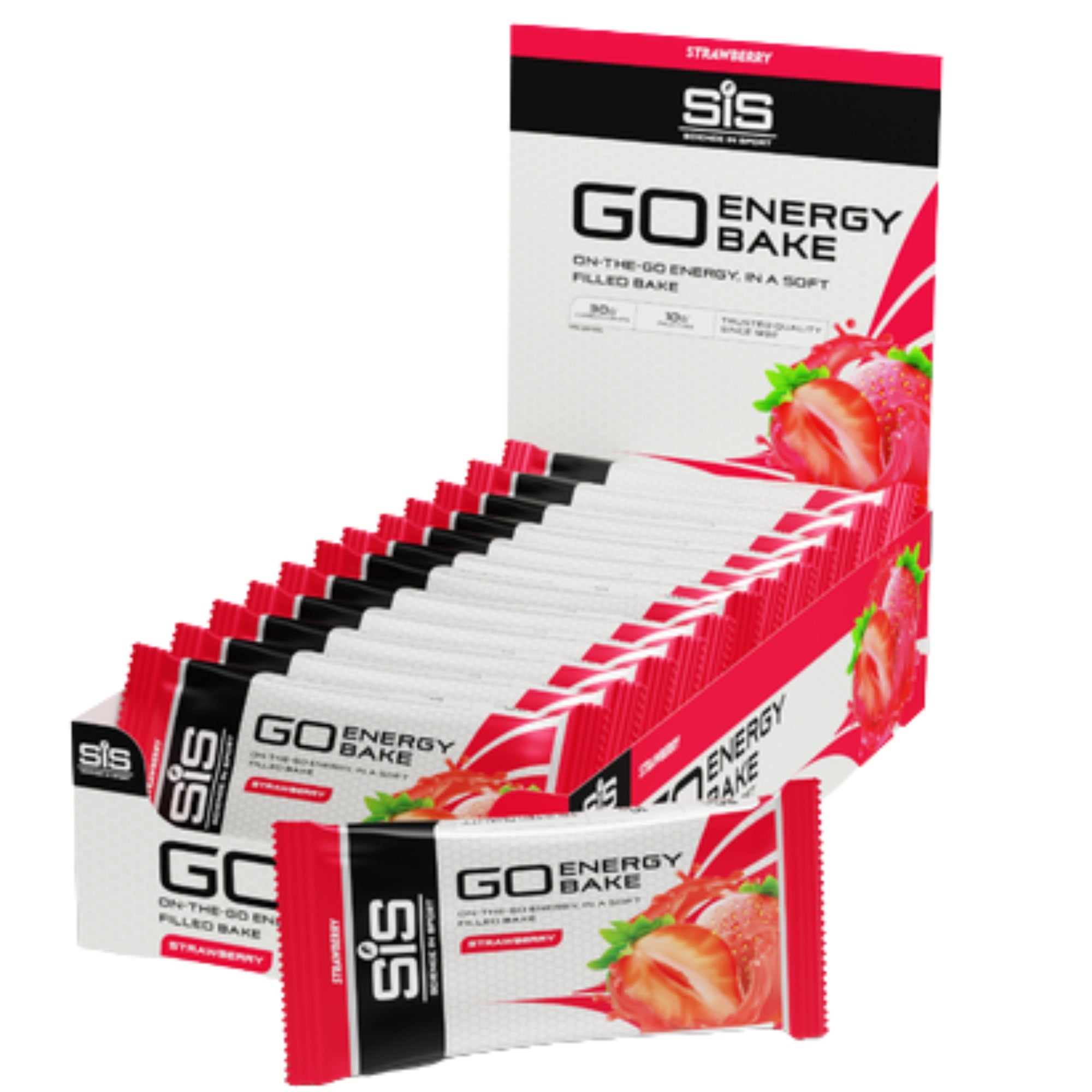 SiS Go Energy Bake | 12-pack | Strawberry