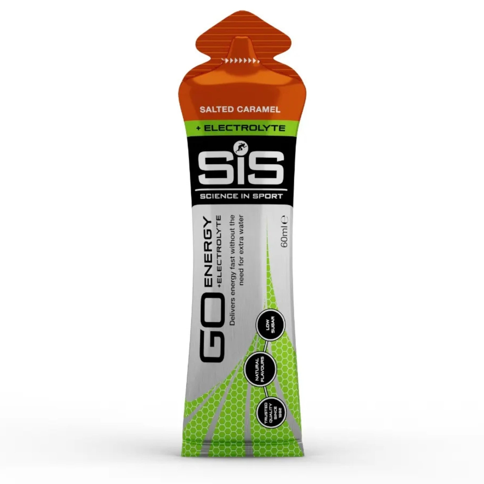 SiS GO Isotonic Energygel + Elettroliti Caramello Salato 1 pezzo
