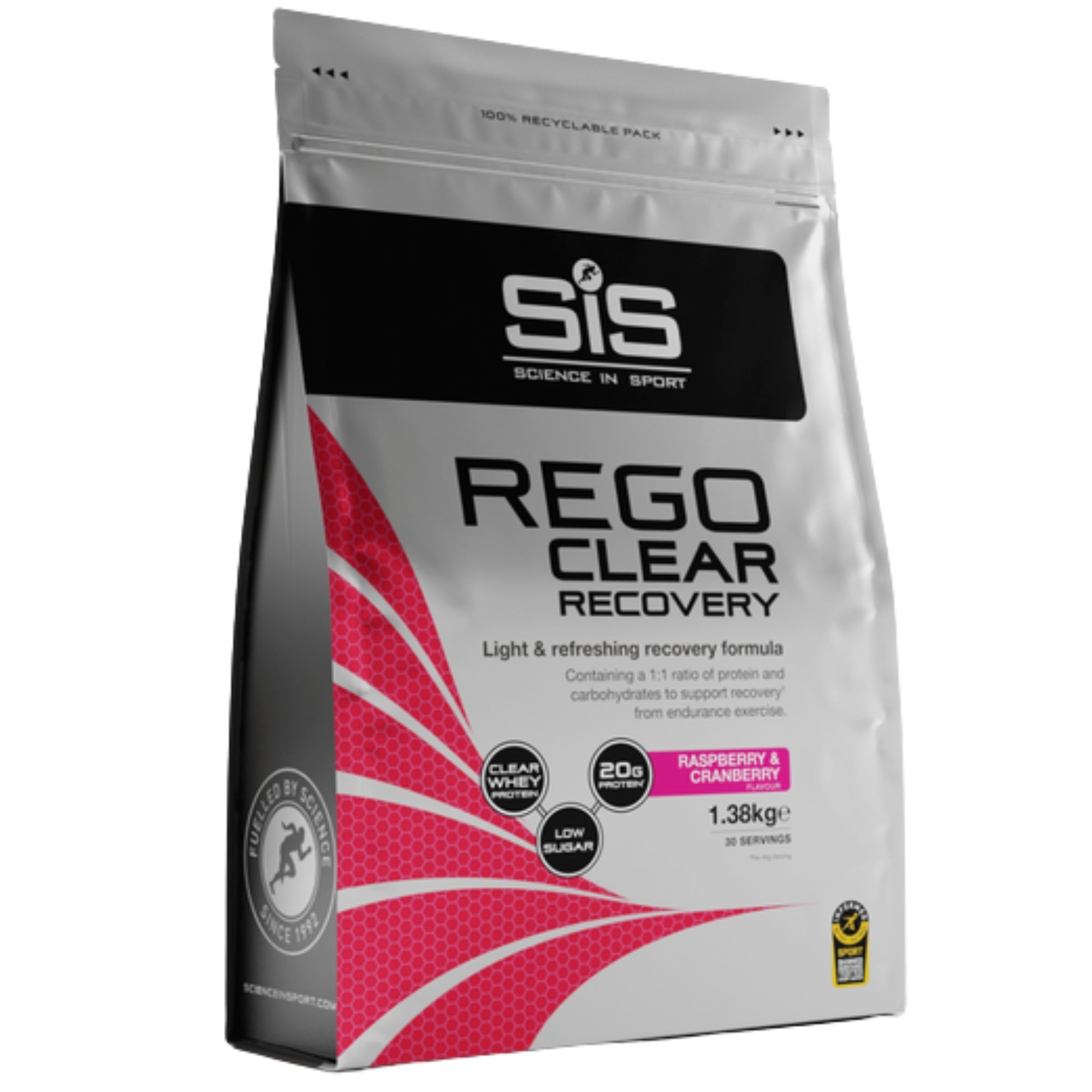 SiS REGO Clear Whey Lampone e Mirtillo Rosso 1380g