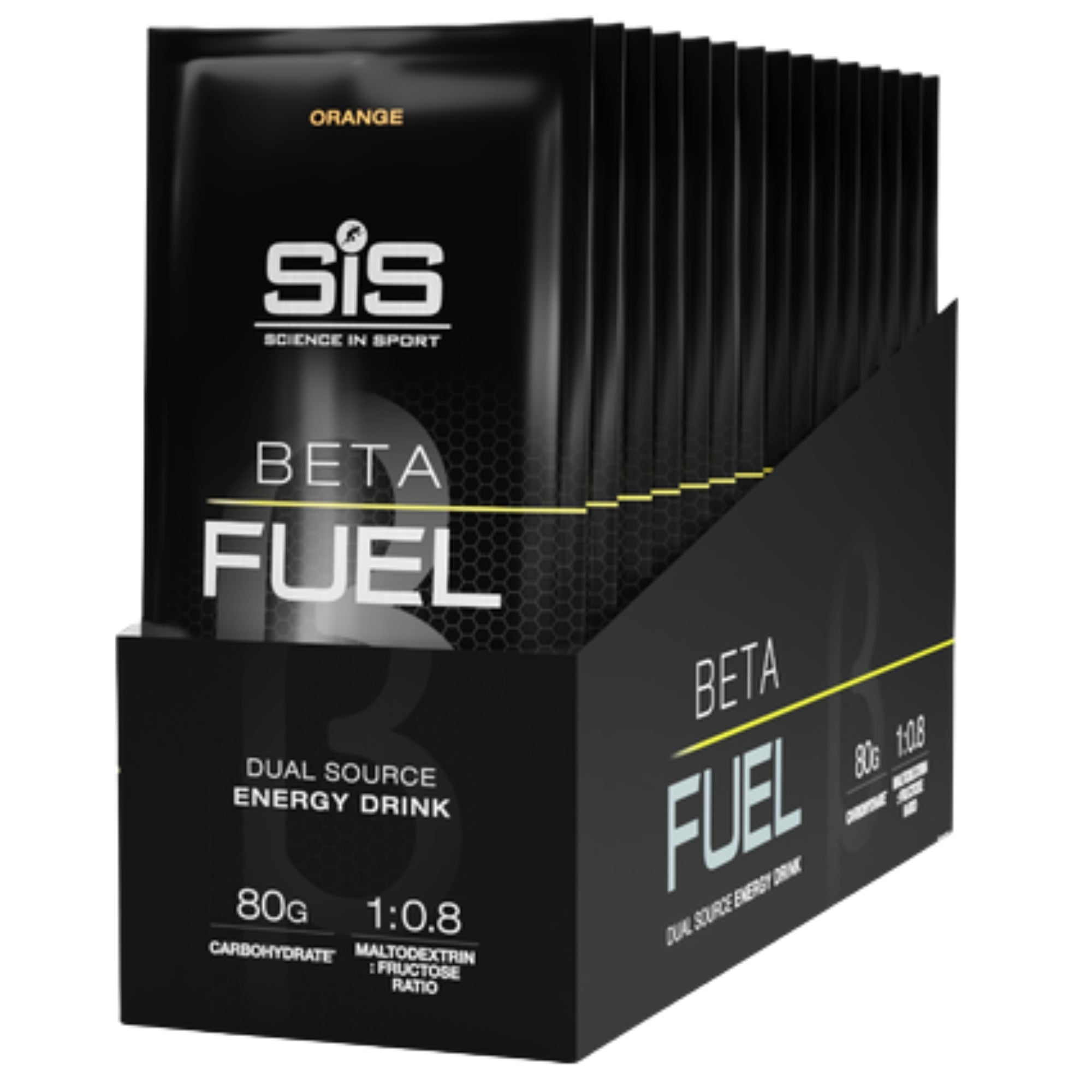 SiS Beta Fuel 80 Sachet Arancia confezione da 15 pezzi