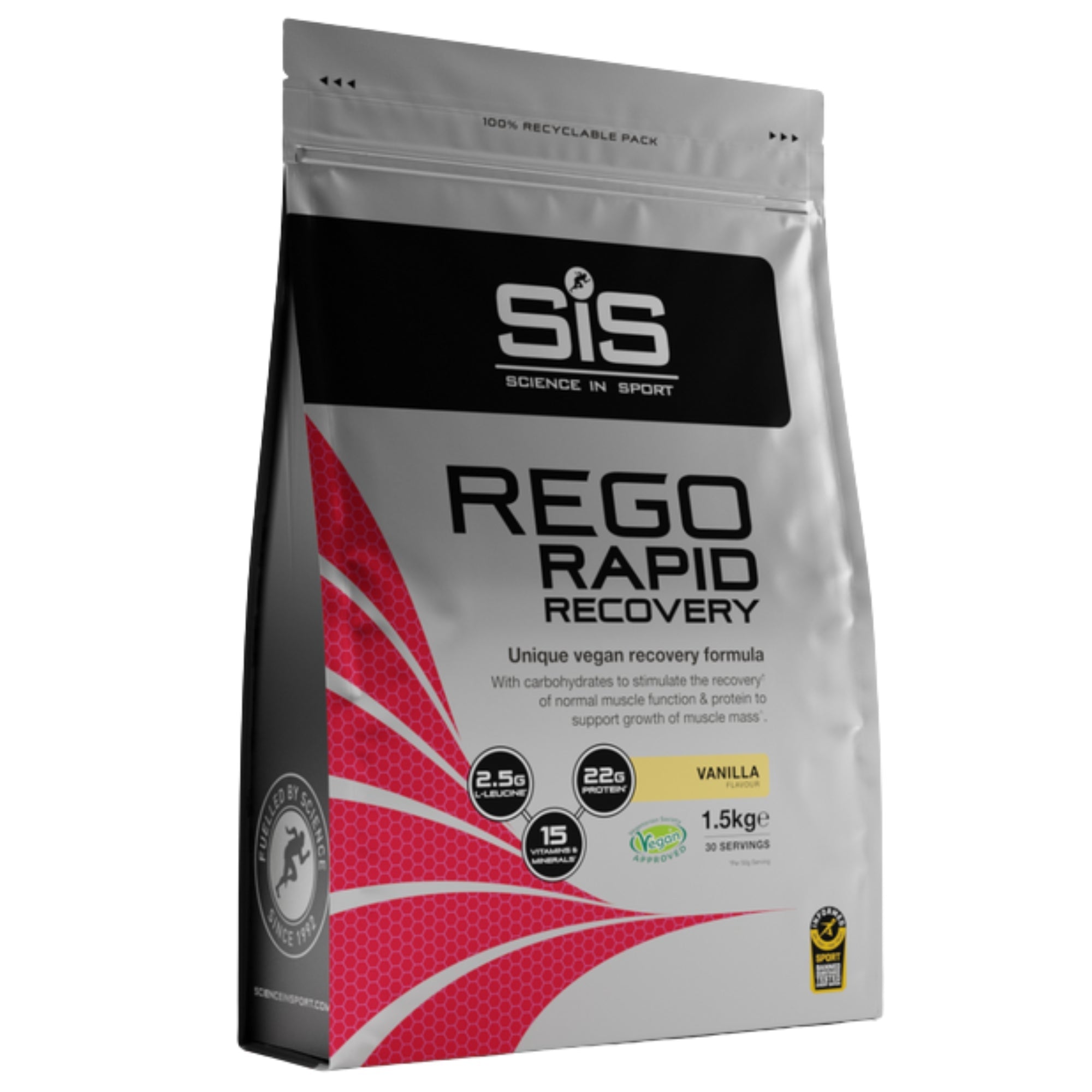SiS REGO Rapid Recovery Drink in polvere | 20g di proteine per porzione | Vaniglia