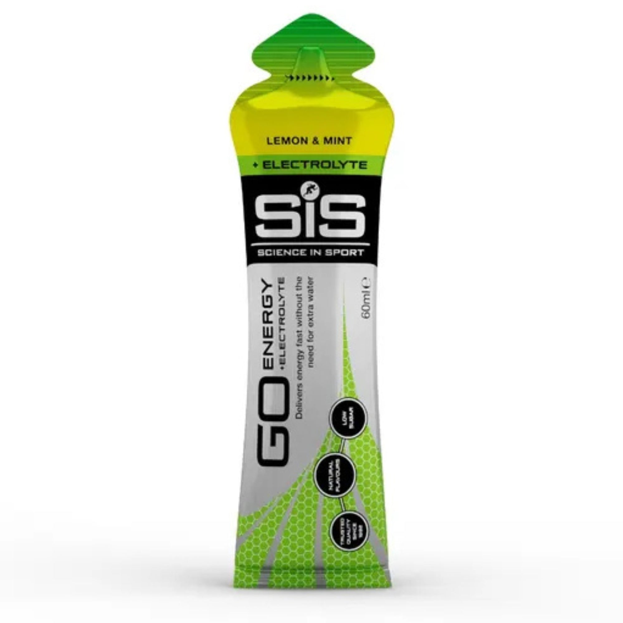 SiS GO Isotonic Energygel + Elettroliti Limone e Menta 1 pezzo