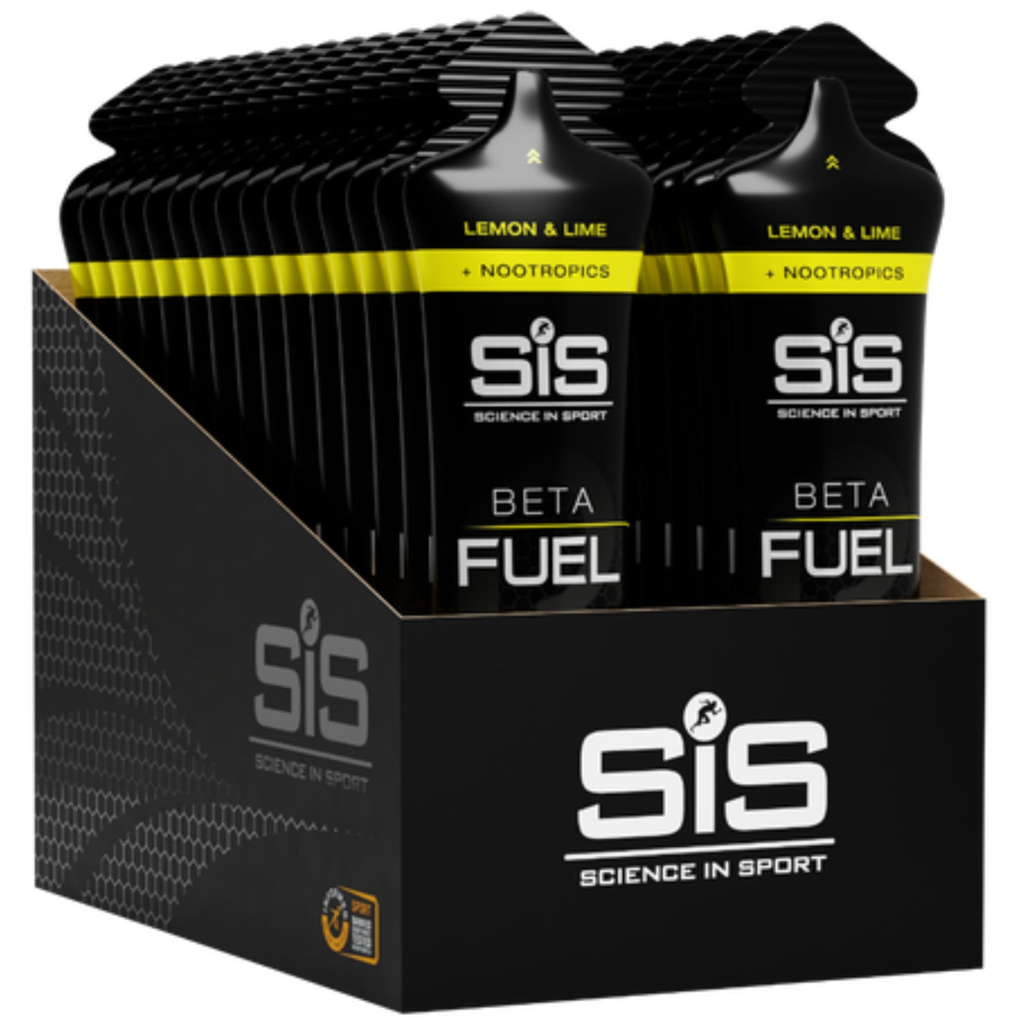 SiS Beta Fuel Gel Nootropics Limone e Lime 30 pezzi