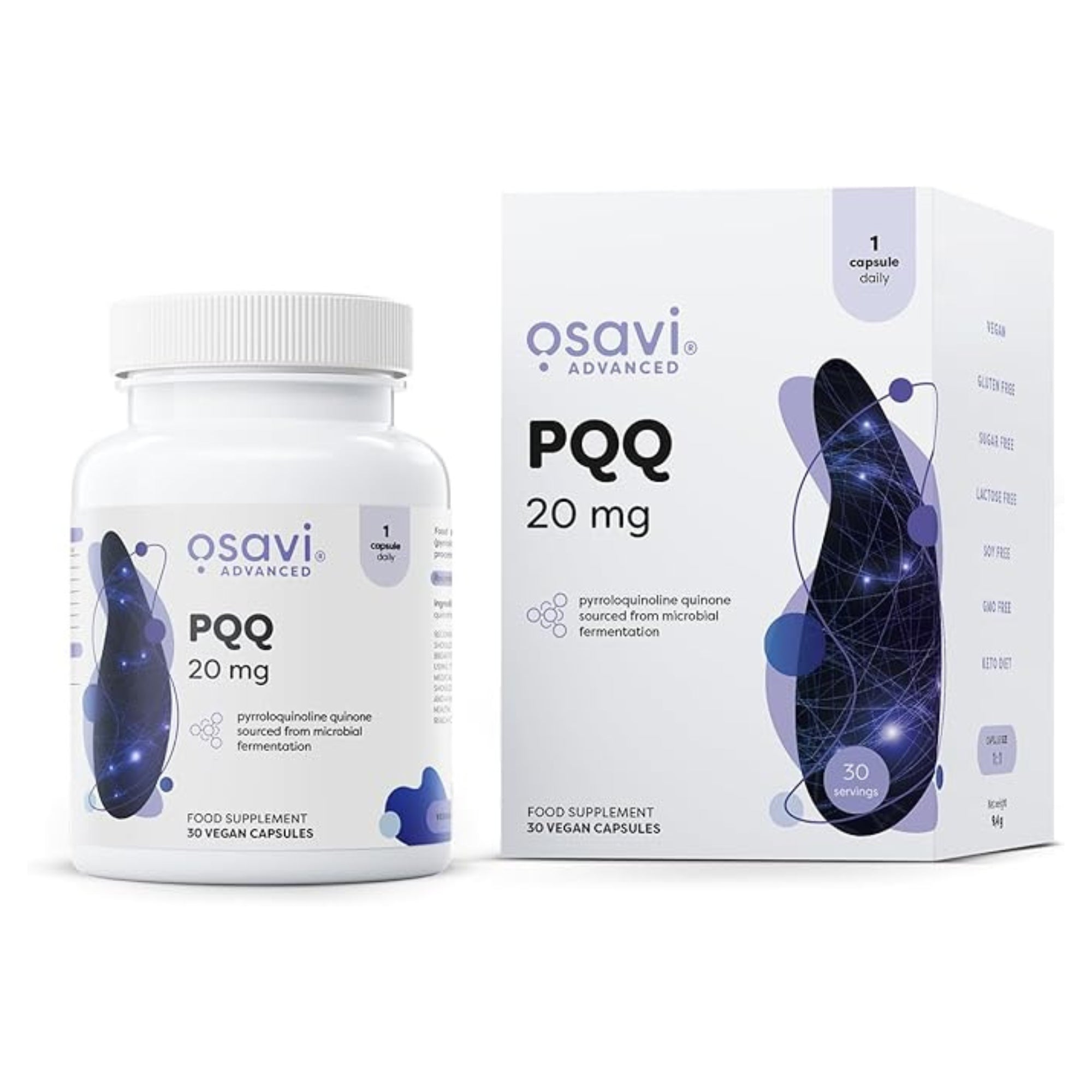 Osavi PQQ 20mg pirrolochinolina chinone - 30 capsule vegane integratore | acquista in Italia