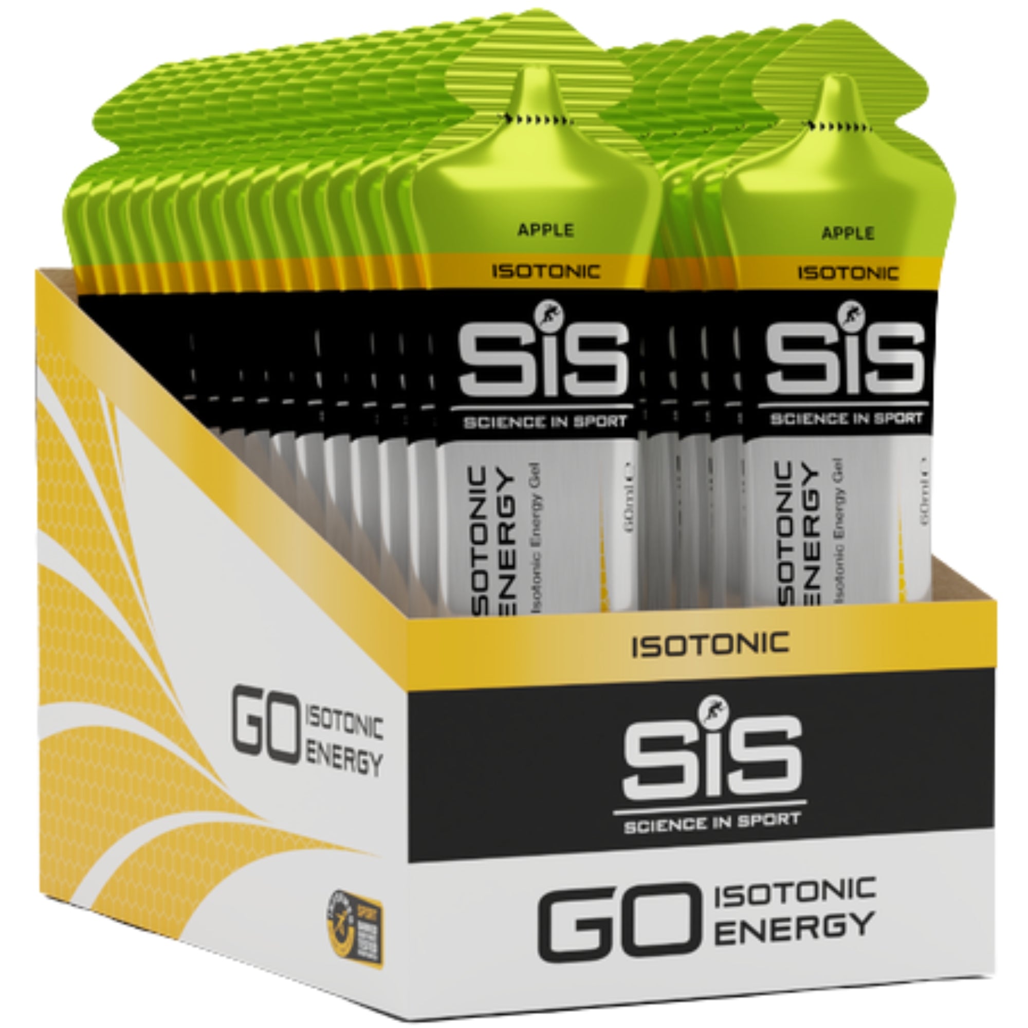 SiS GO Isotonic Energy Gel Mela 30 pezzi