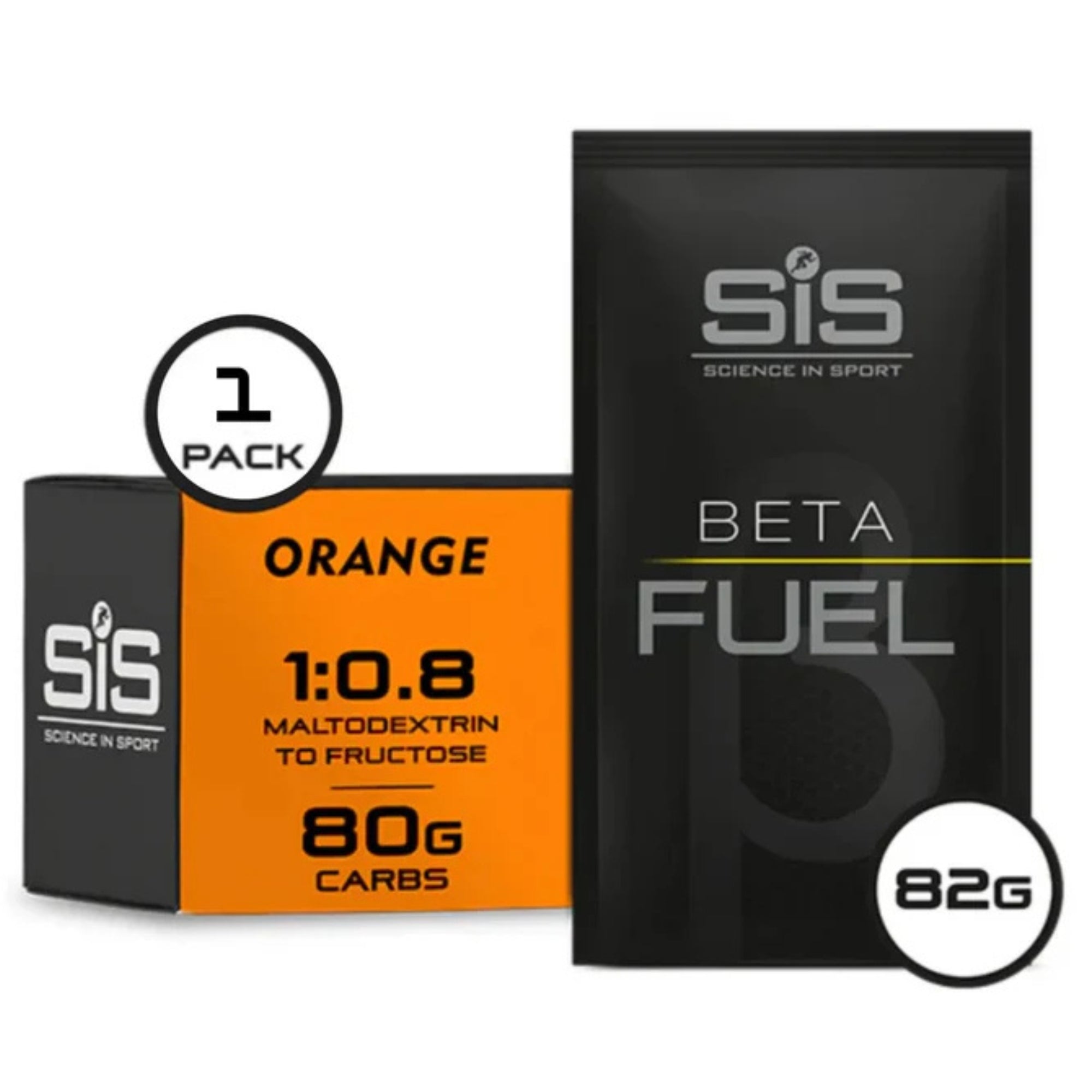 SiS Beta Fuel 80 Sachet Arancia bustina singola