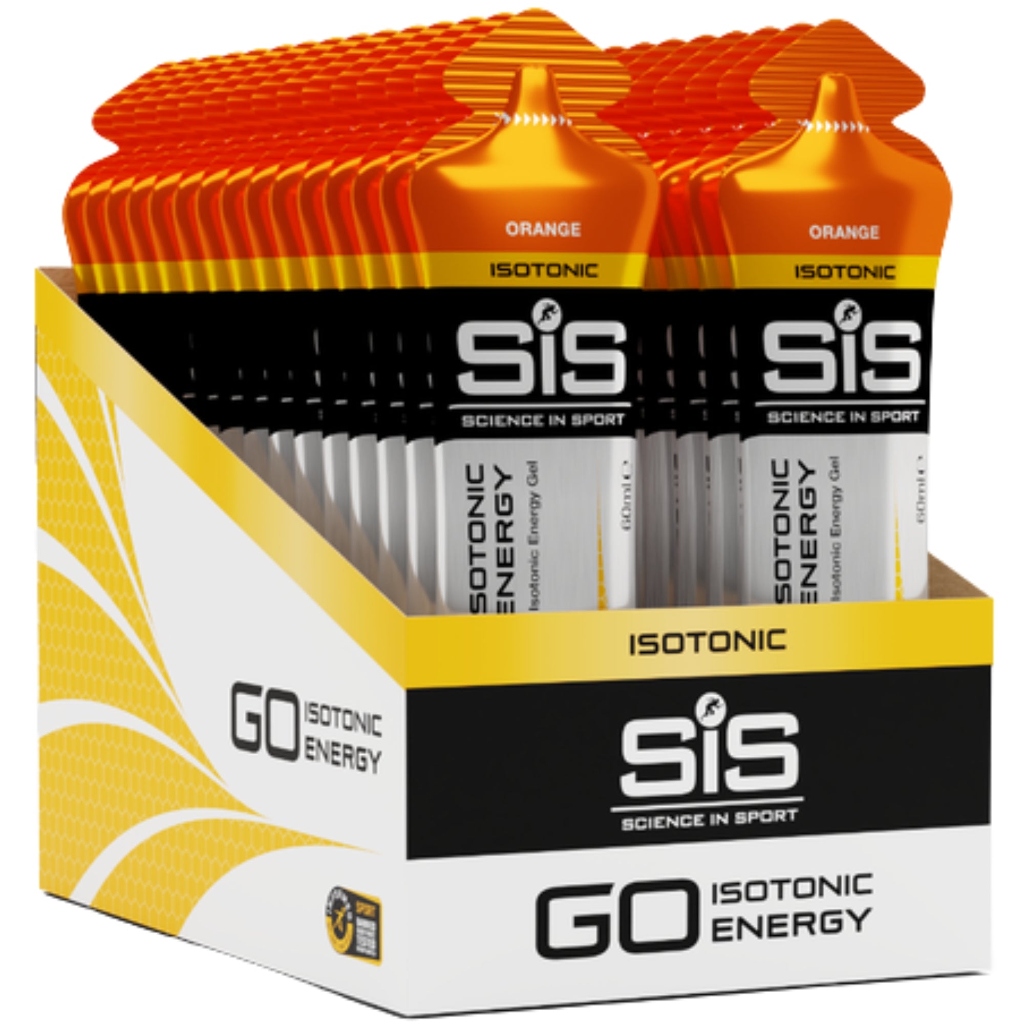 SiS GO Isotonic Energy Gel Arancia 30 pezzi