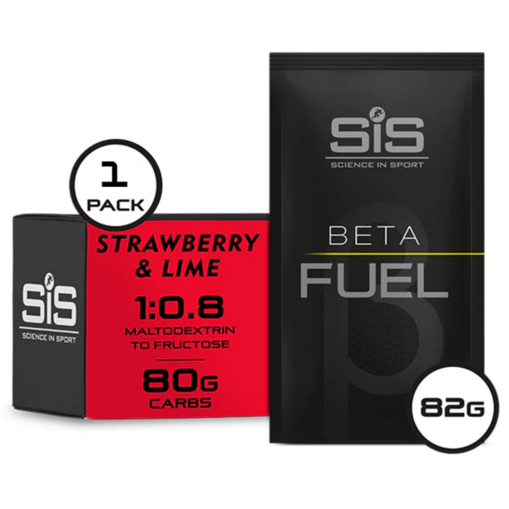 SiS Beta Fuel 80 Sachet | Strawberry & Lime