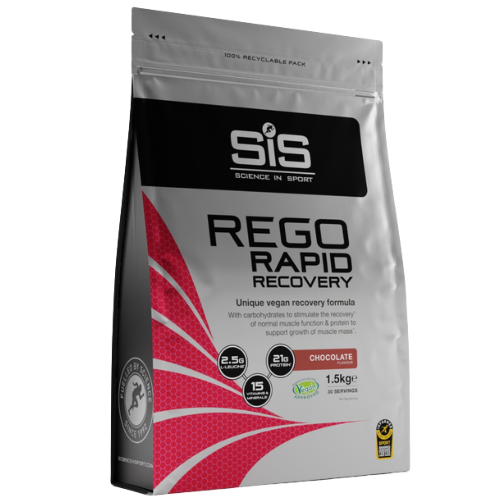 SiS REGO Rapid Recovery Drink in polvere | 20g di proteine per porzione | Cioccolato