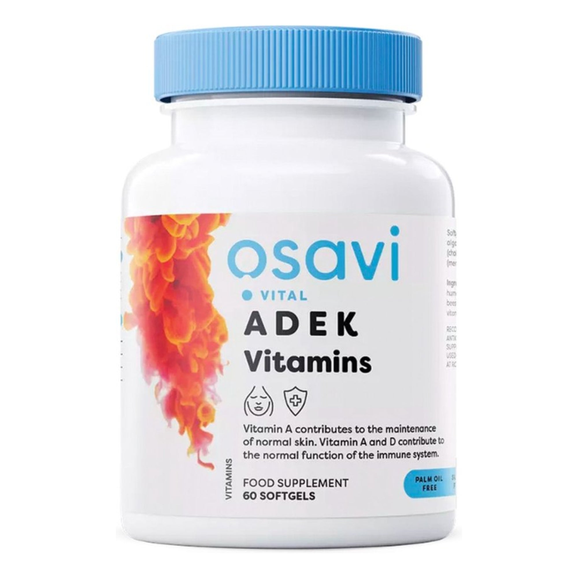 Osavi Vitamine ADEK A D3 E K2 - 60 softgel integratore vitaminico, senza olio di palma | acquista in Italia