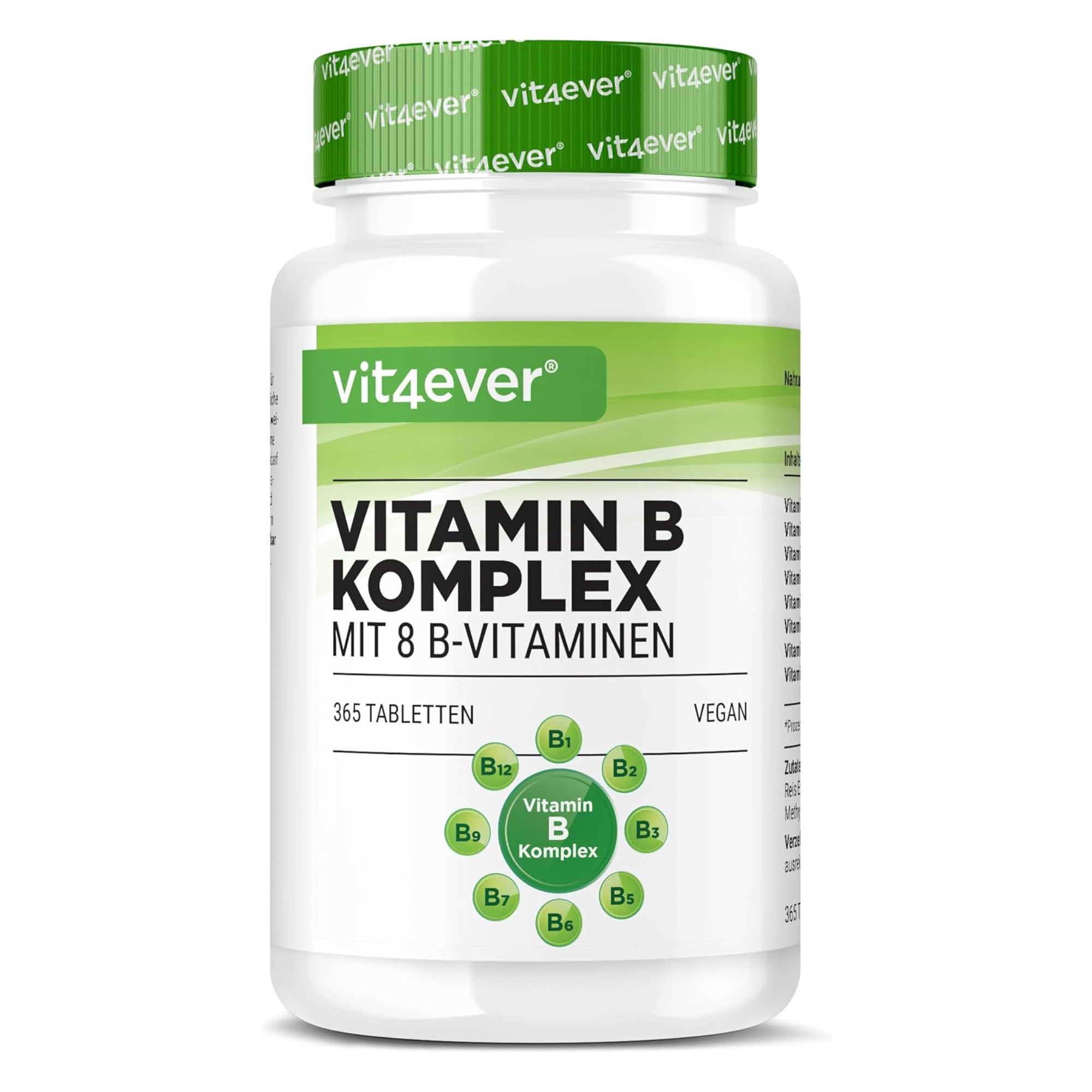 Complesso Vitaminico B 365 Compresse di Vit4ever