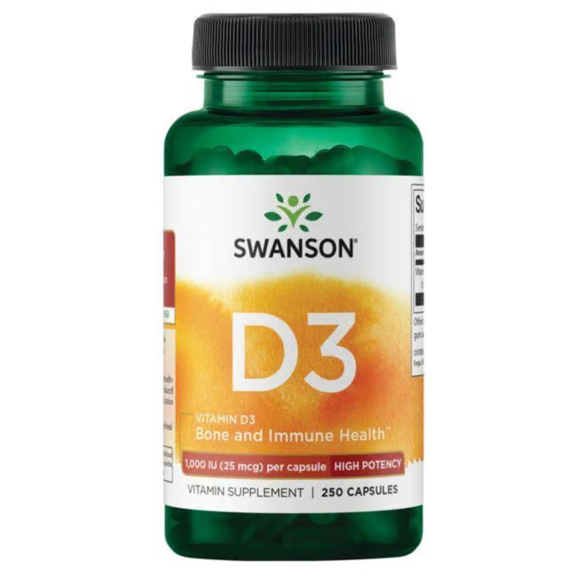 Vitamina D3 1000 Swanson