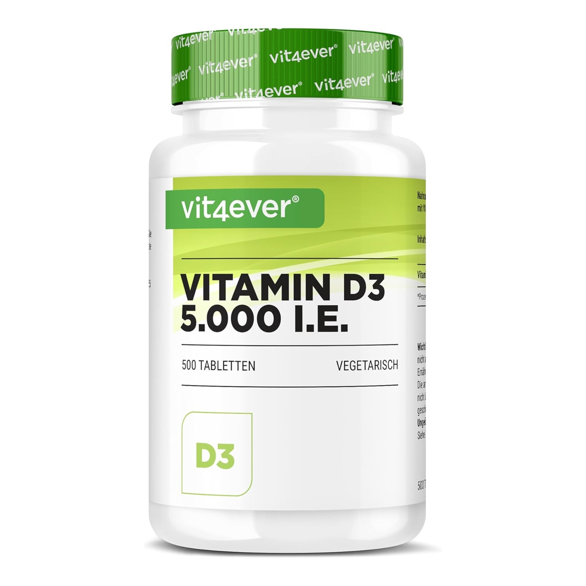 Vitamina D3 5000 UI Depot Vit4ever