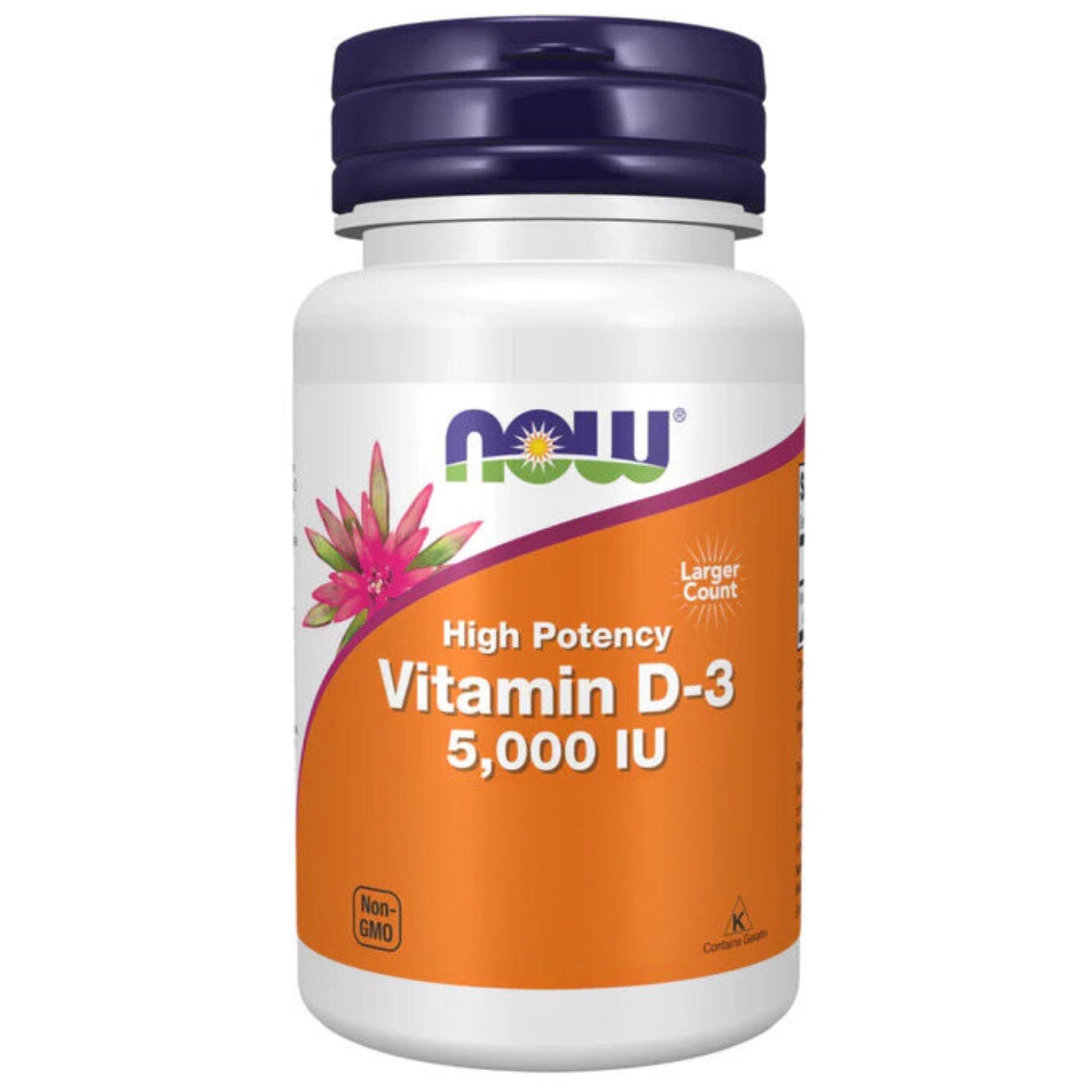 Vitamina D3 5000IU NOW